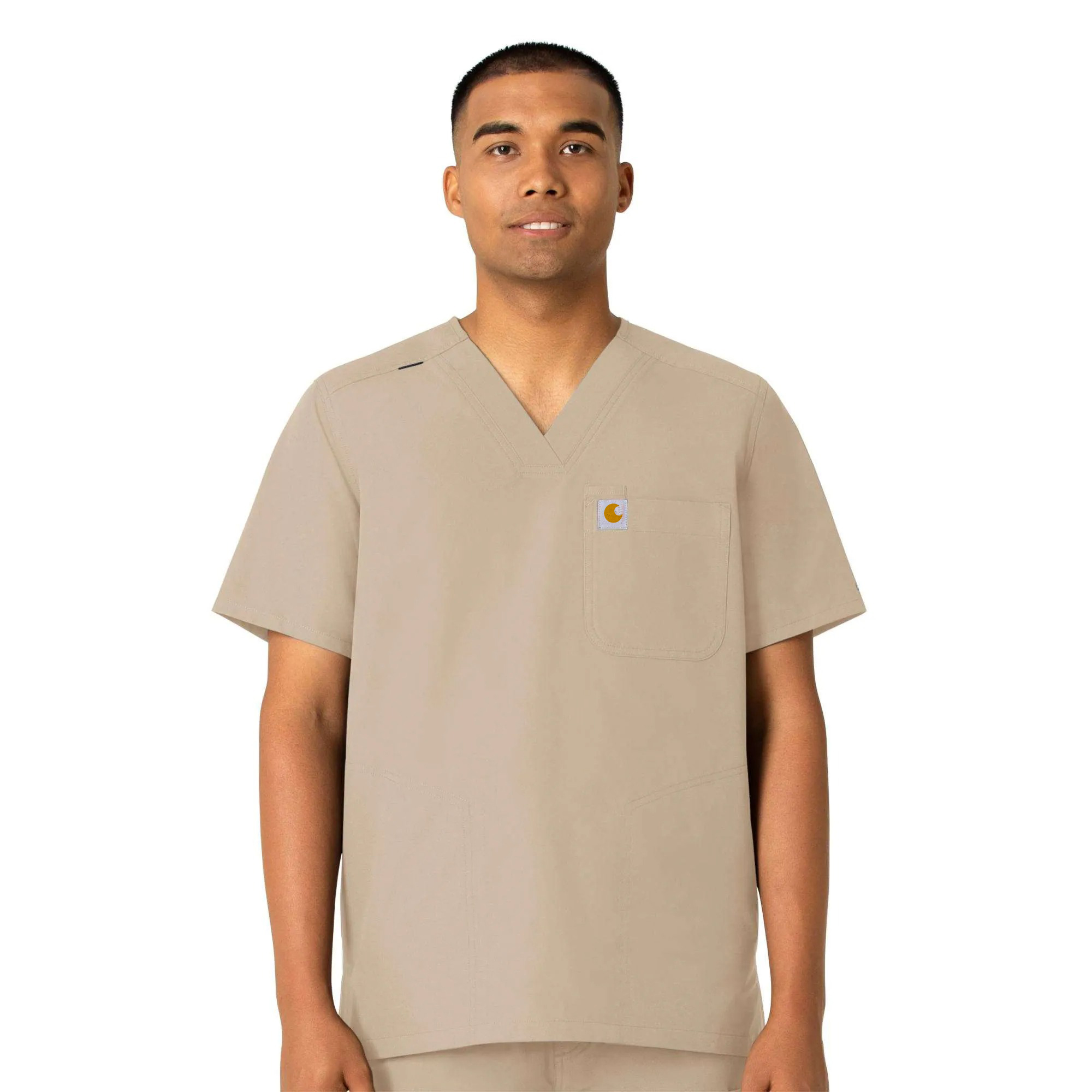 Force Essentials V-Neck Shirttail Scrub Top