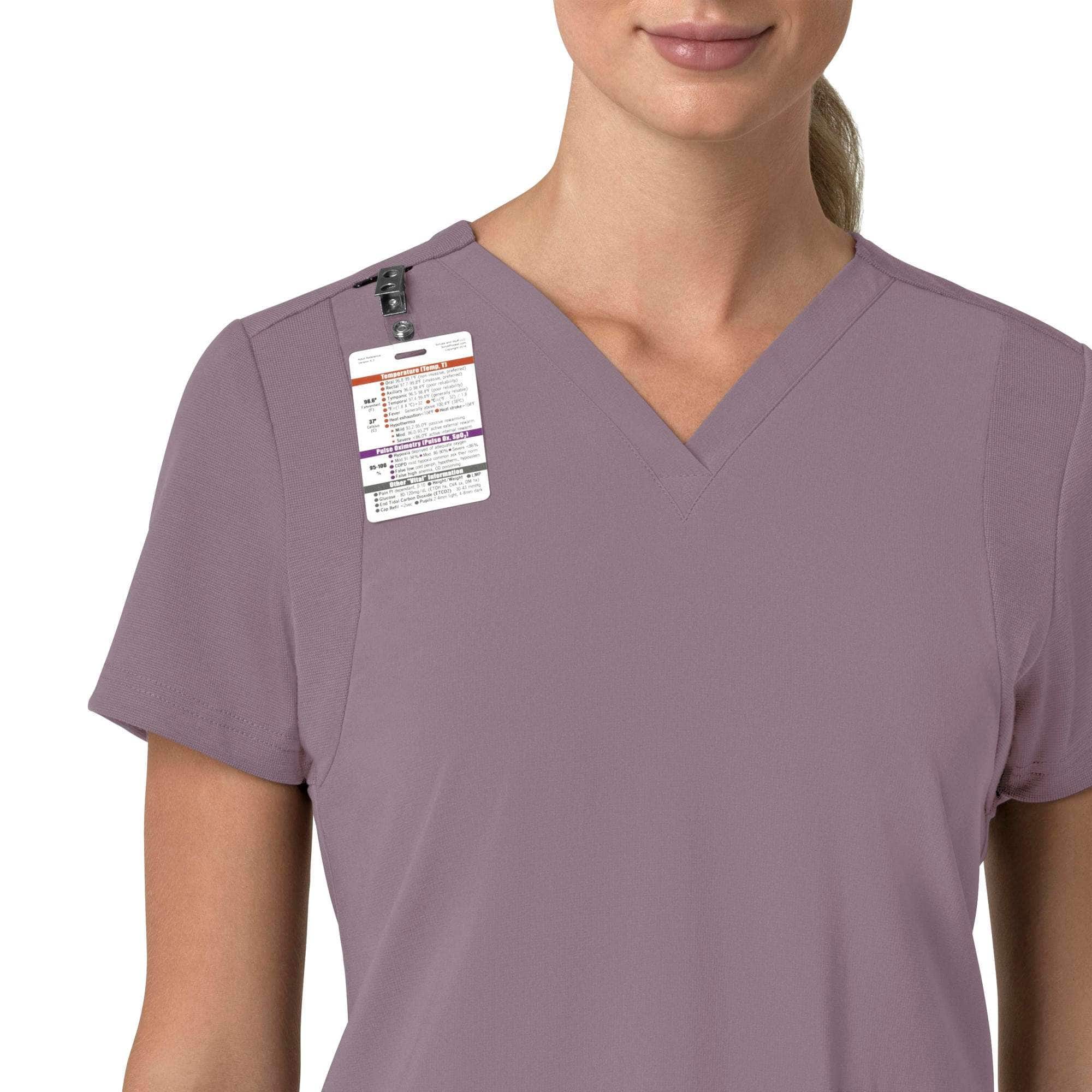 Women's Force Cross-Flex Flex Panel V-Neck Scrub Top