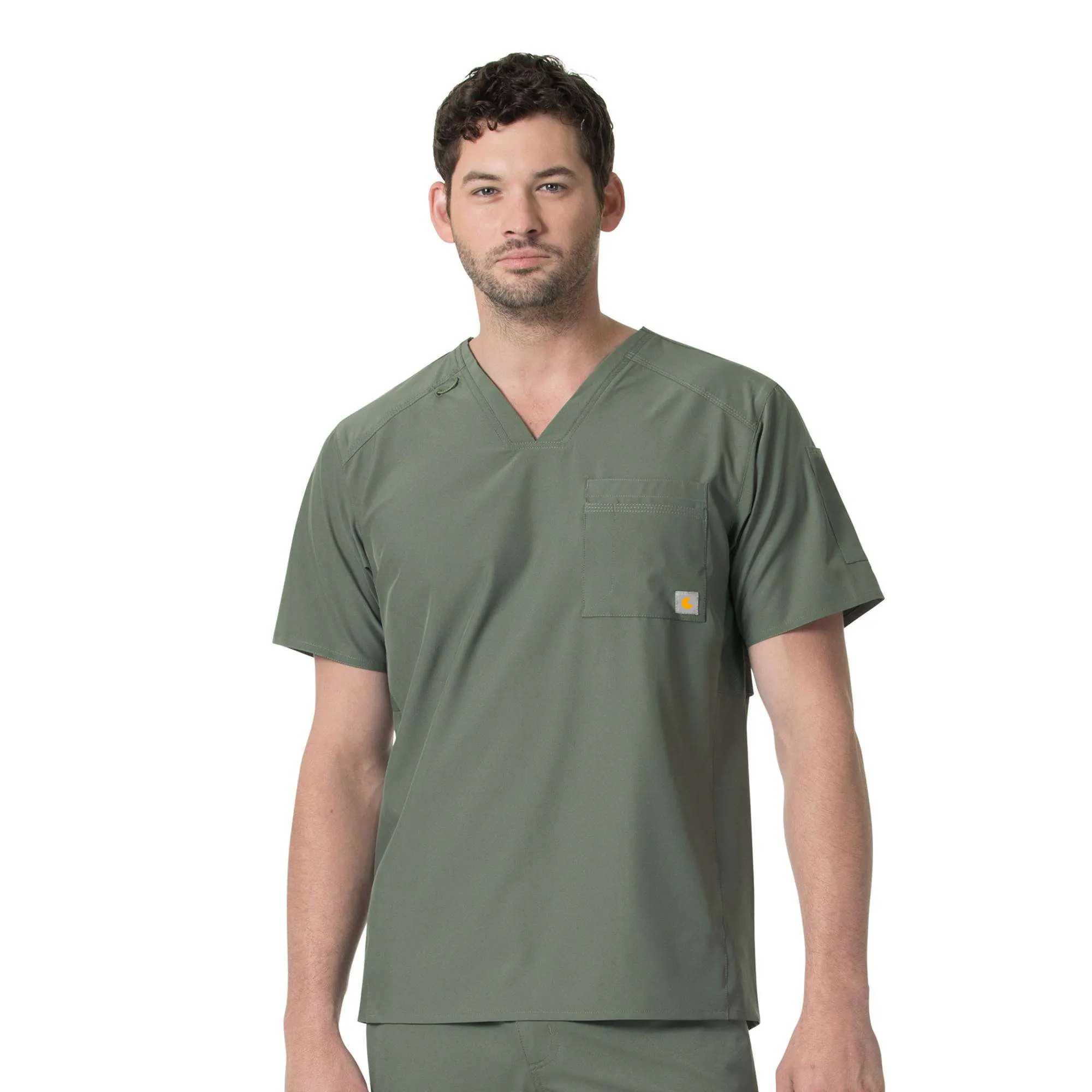 Force Liberty Twill Chest Pocket Scrub Top