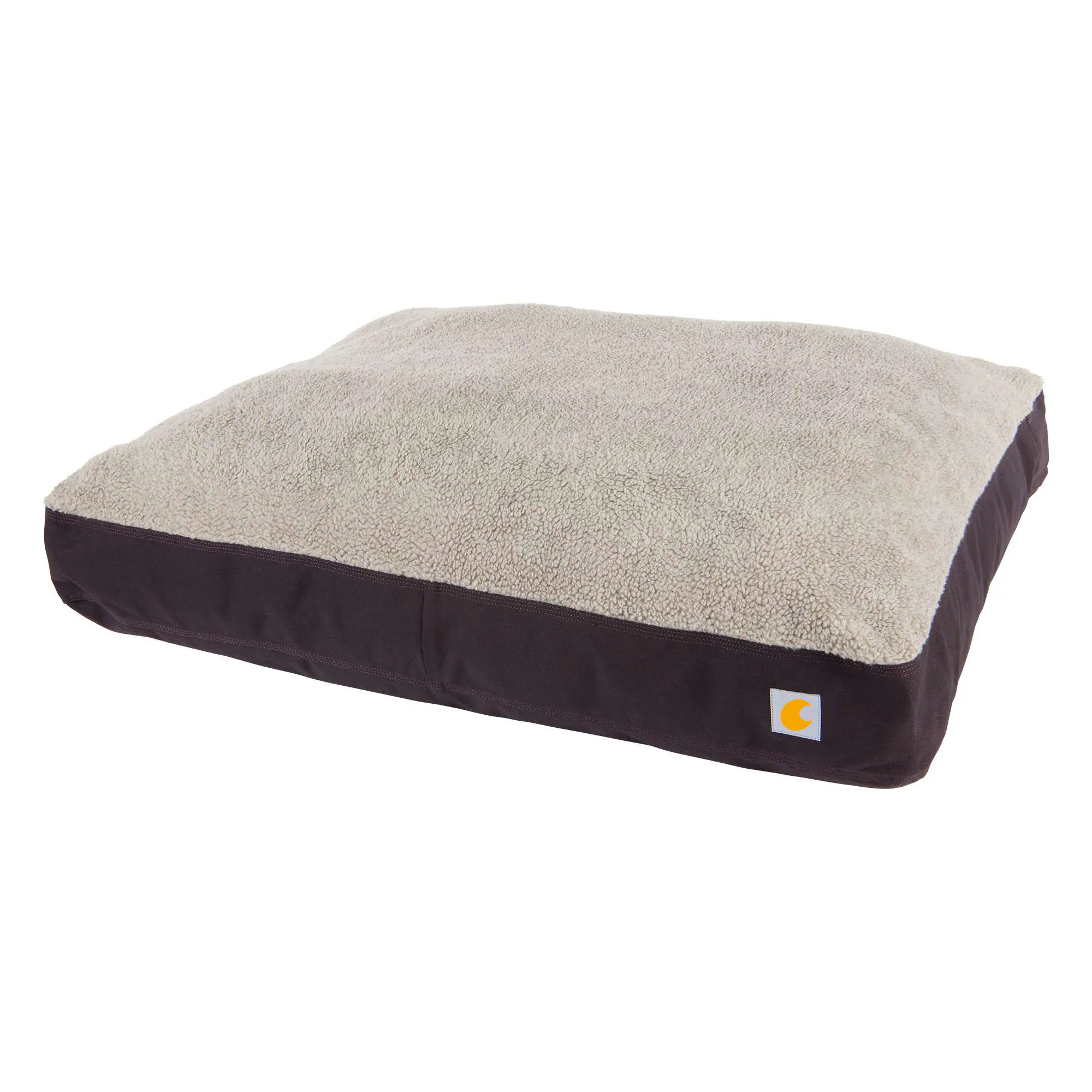 Large Firm Duck Sherpa Top Dog Bed