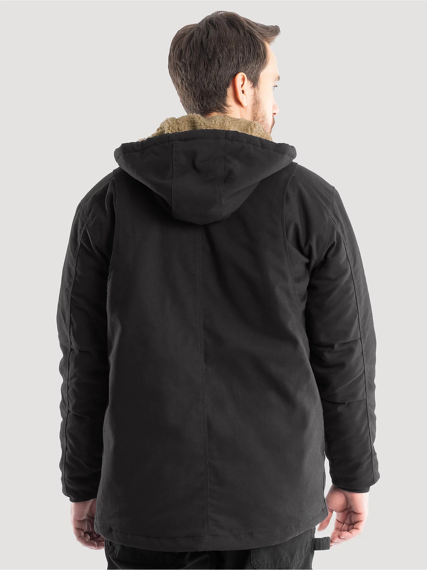 Sherpa Lined Shirt Jacket