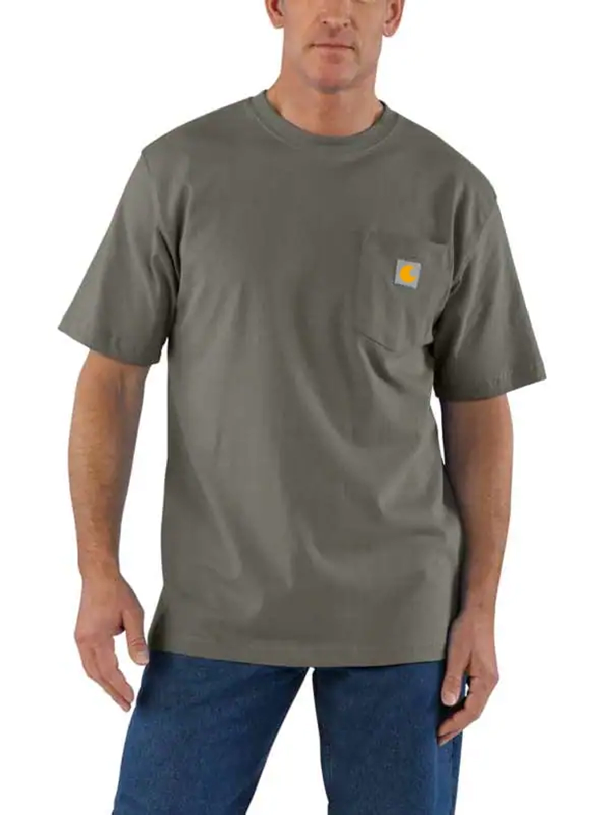 Loose Fit Heavyweight Short-Sleeve Pocket T-Shirt