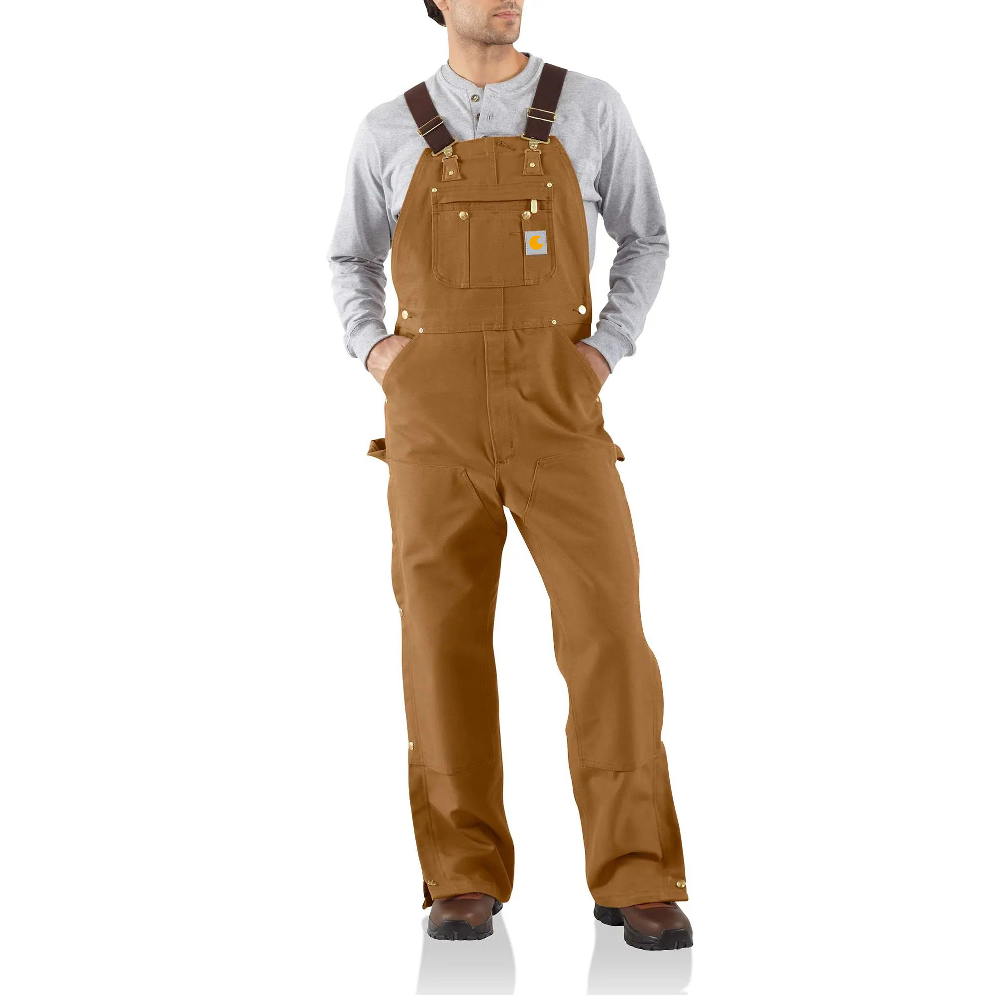 Loose Fit Firm Duck Bib Overall