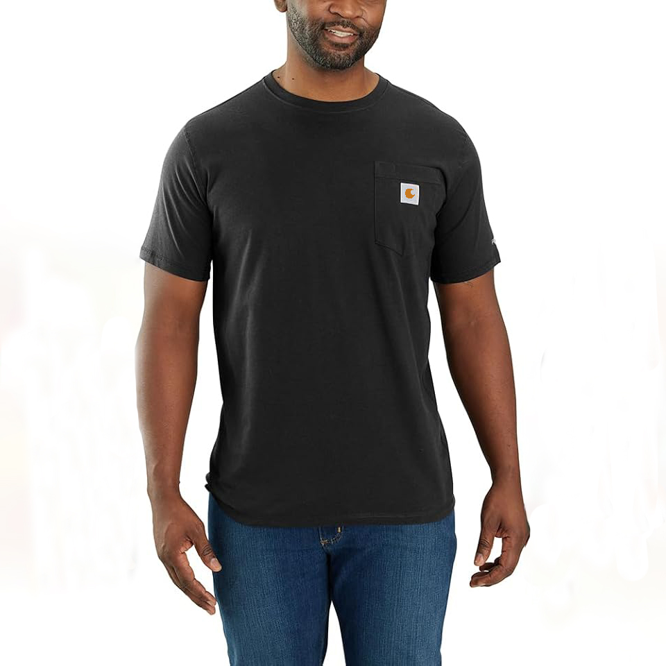 Men's Force Relaxed Fit Midweight Short-Sleeve Pocket T-Shirt