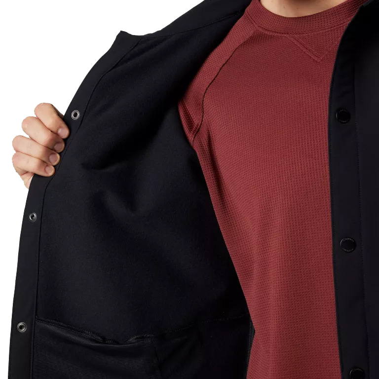 Men's Black Mesa Shirt Jacket