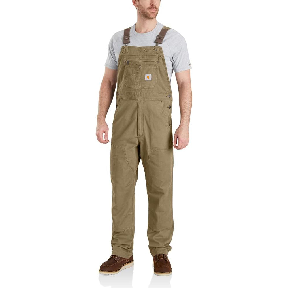 Men's Rugged Flex Relaxed Fit Canvas Bib Overall