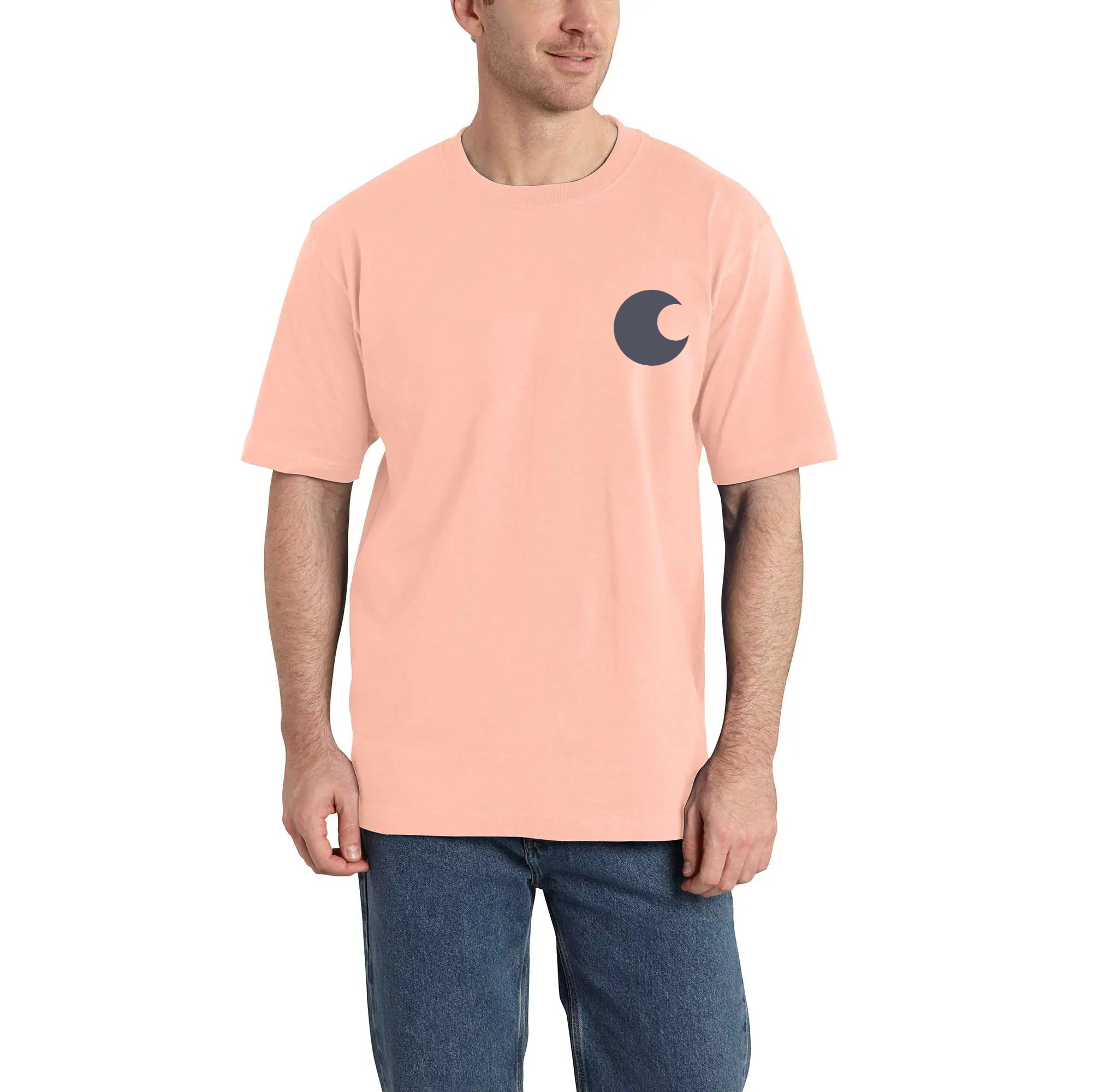 Loose Fit Heavyweight Short-Sleeve Logo Graphic T-Shirt