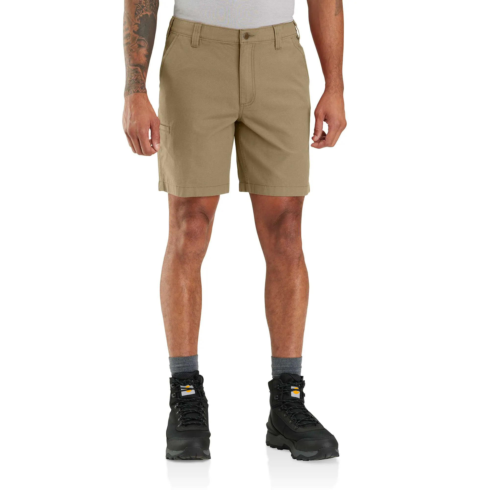 Rugged Flex Relaxed Fit Canvas Work Short