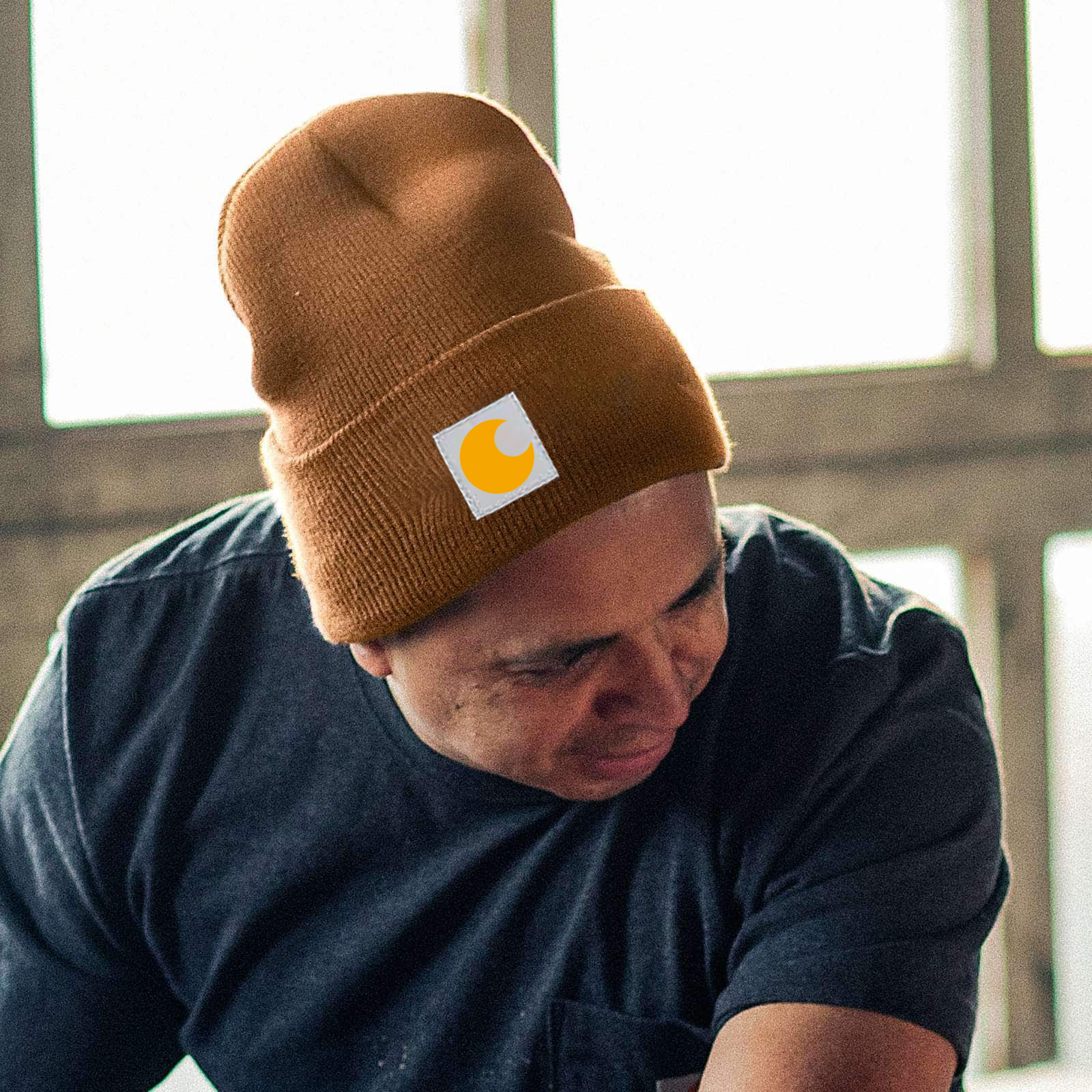 Knit Insulated Logo Graphic Cuffed Beanie