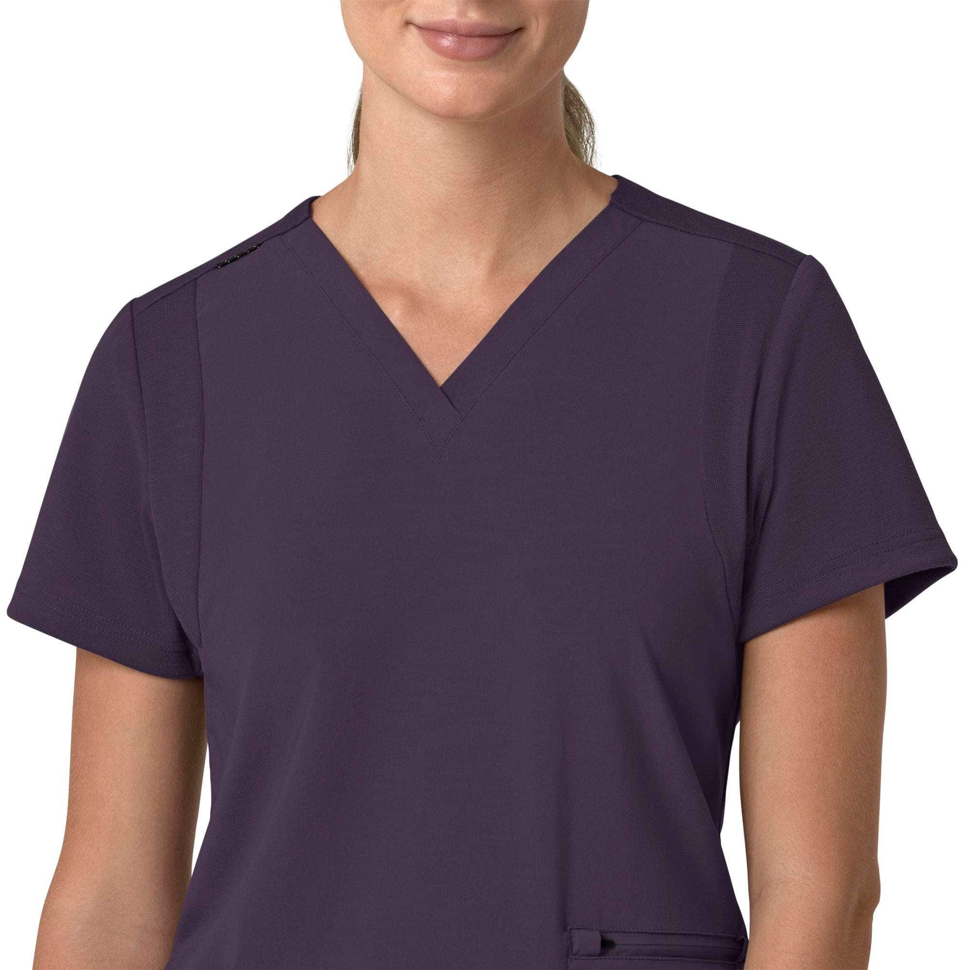 Women's Force Cross-Flex Flex Panel V-Neck Scrub Top