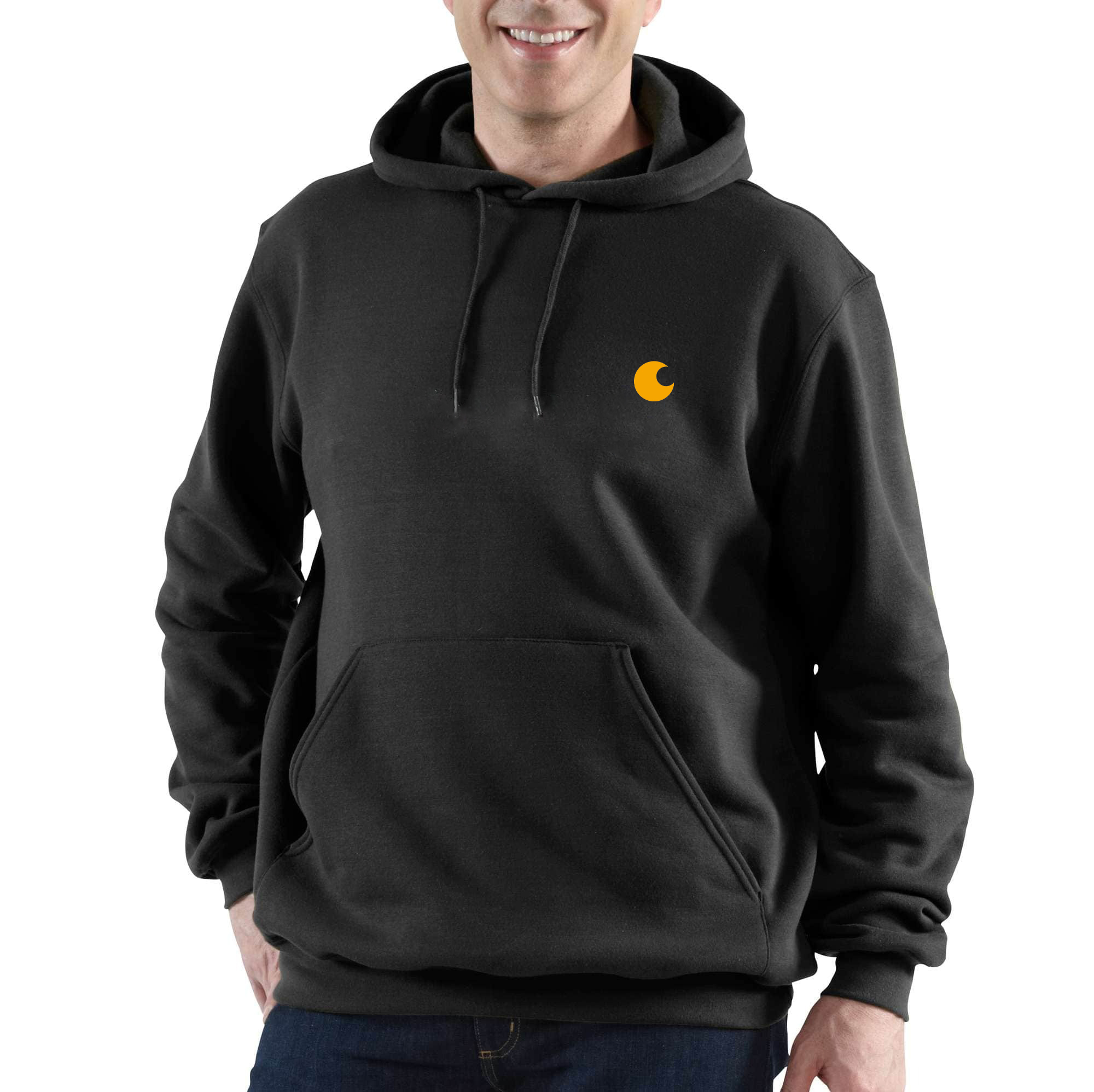 Loose Fit Midweight Logo Graphic Hoodie