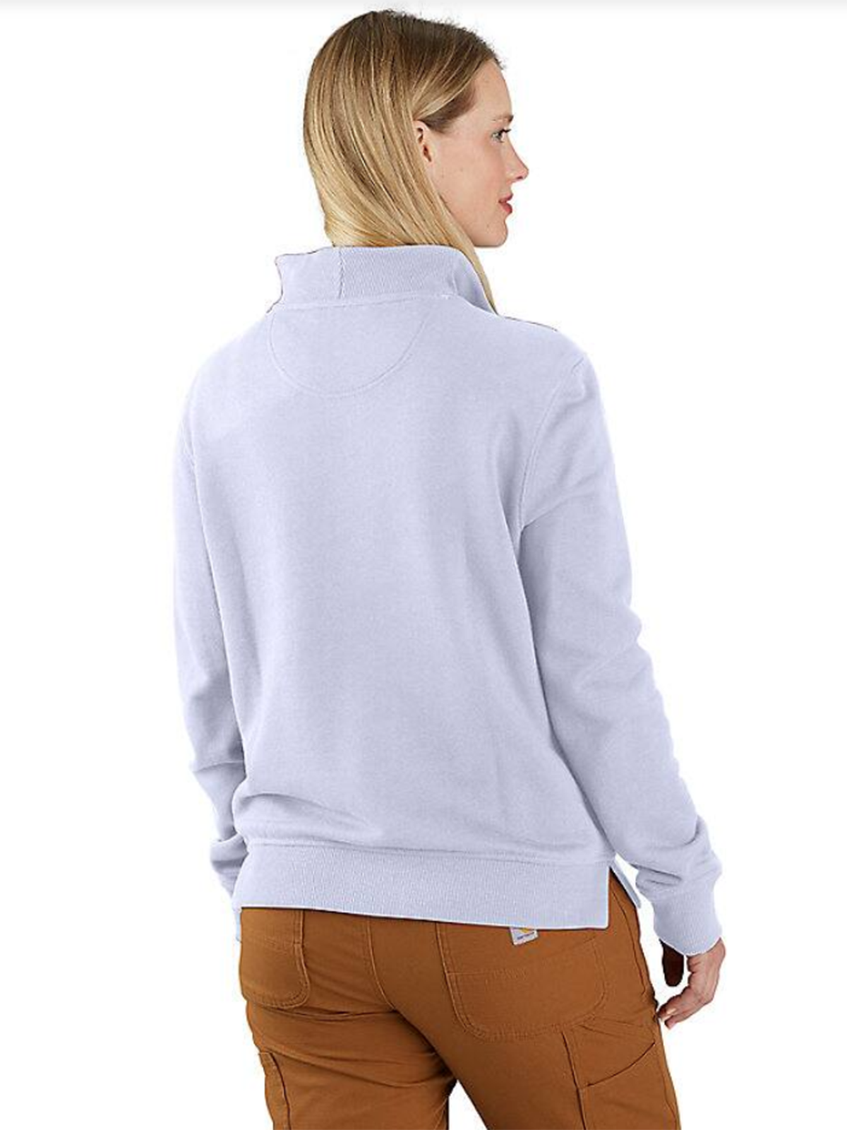 Women's TENCEL Fiber Series Relaxed Fit Half-Zip Sweatshirt