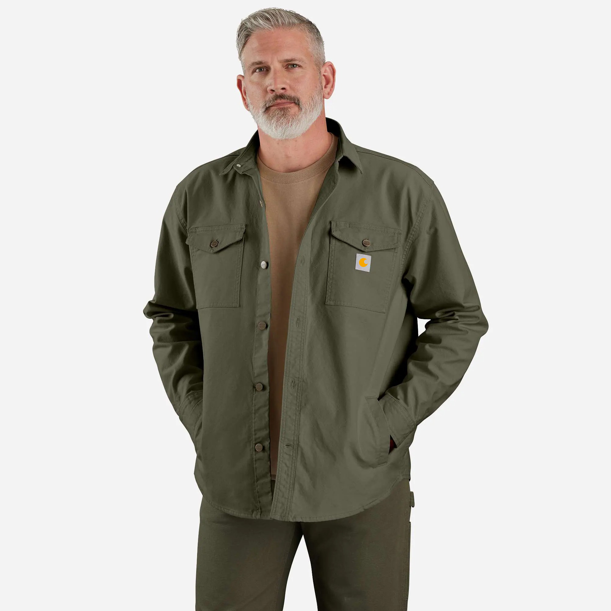 Montana Rugged Flex Loose Fit Heavyweight Duck Shirt Jac