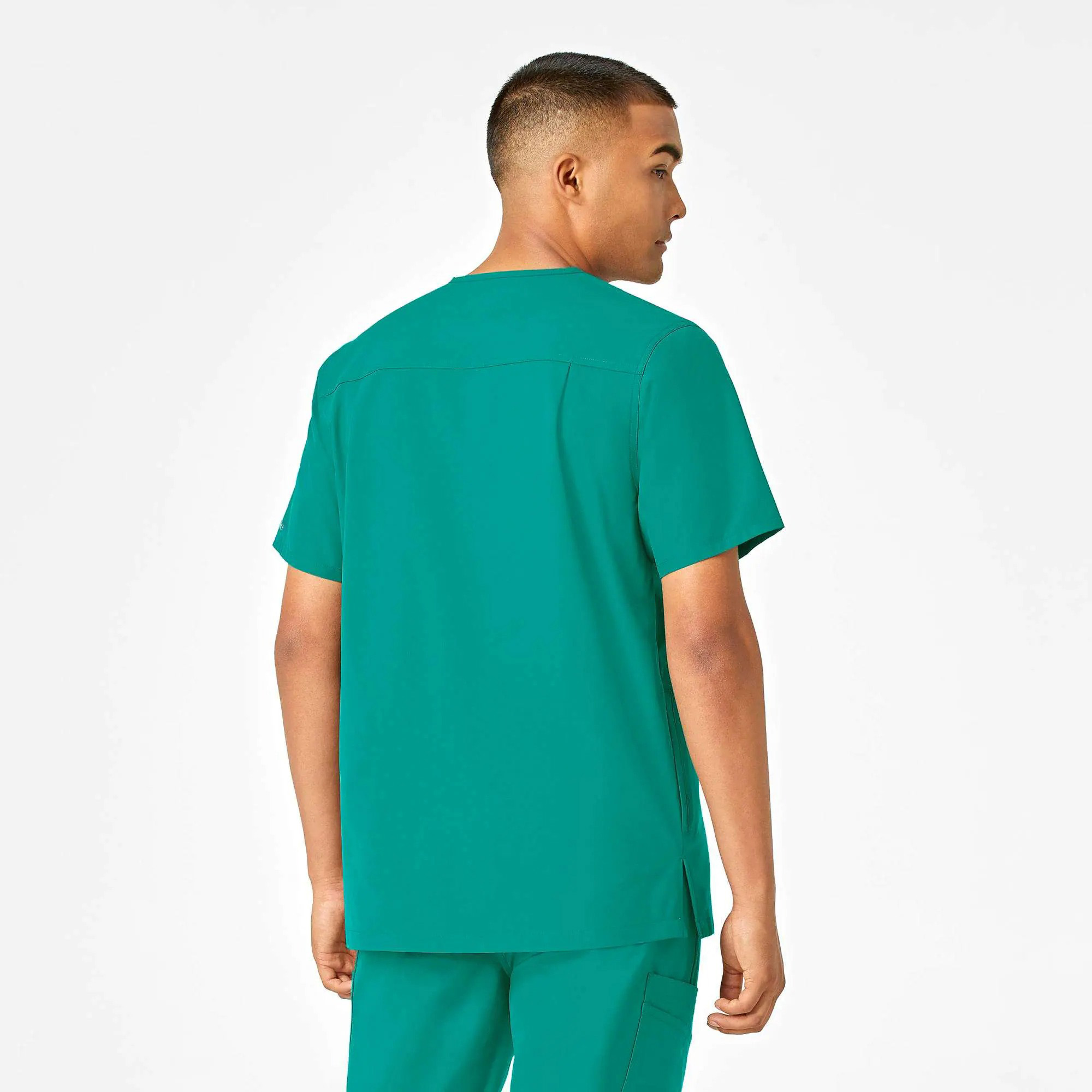 Force Essentials V-Neck Shirttail Scrub Top