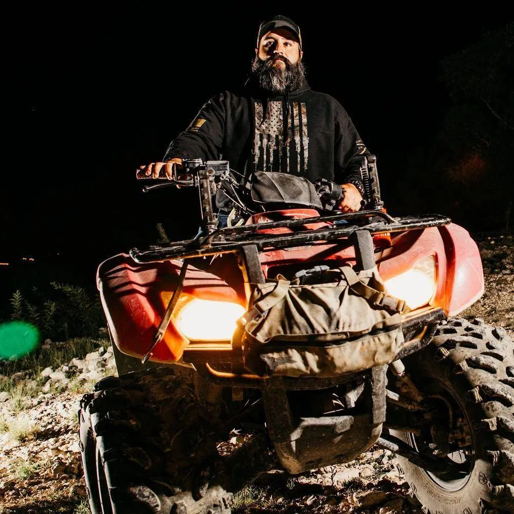 Realtree Edge® Rifle Flag Hoodie - Black