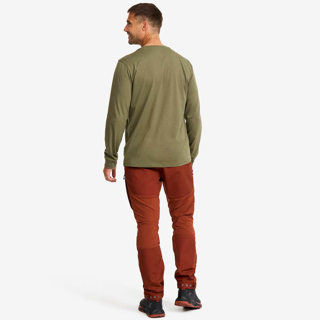 Graphic Long-sleeved T-shirt Men