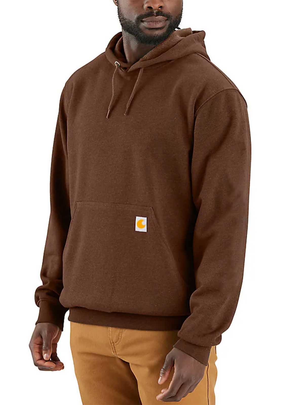 Loose Fit Midweight Logo Sleeve Graphic Hoodie