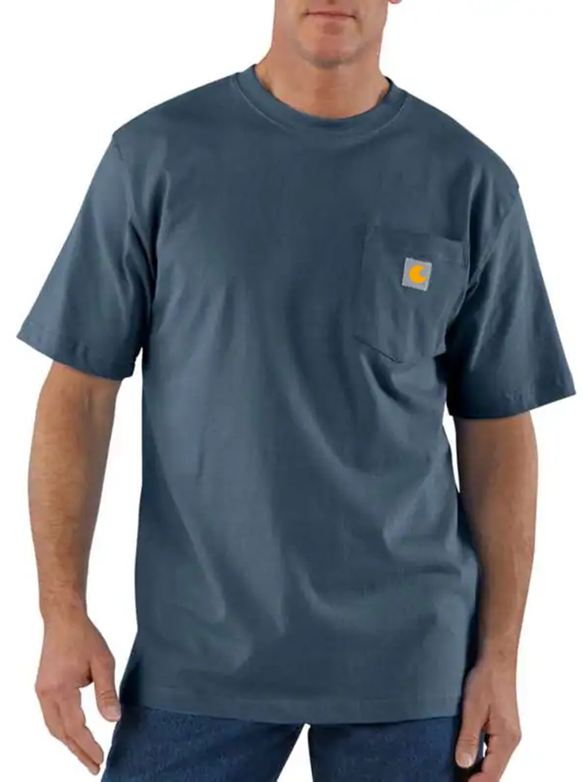 Loose Fit Heavyweight Short-Sleeve Pocket T-Shirt