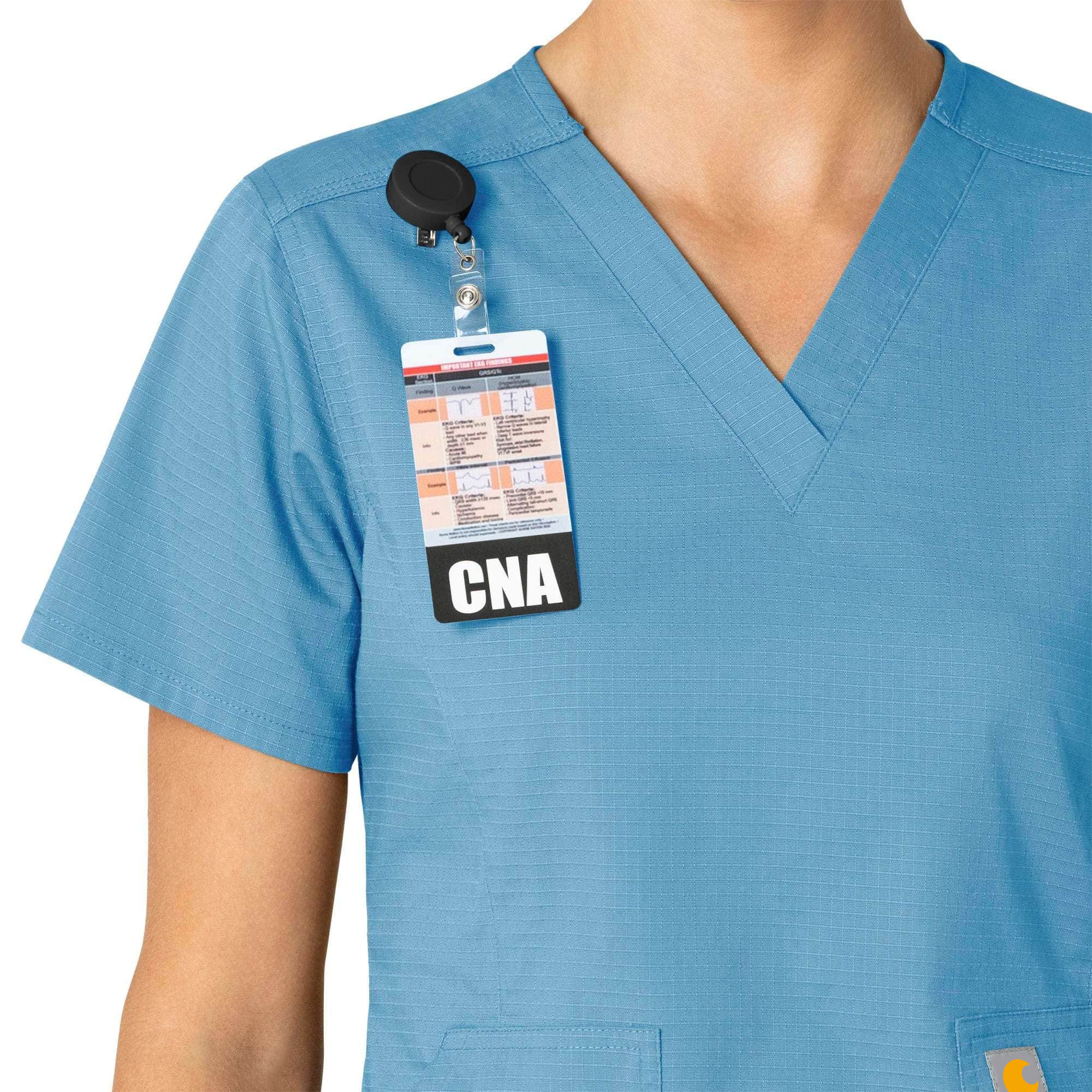 Women's Rugged Flex Ripstop V-Neck Scrub Top