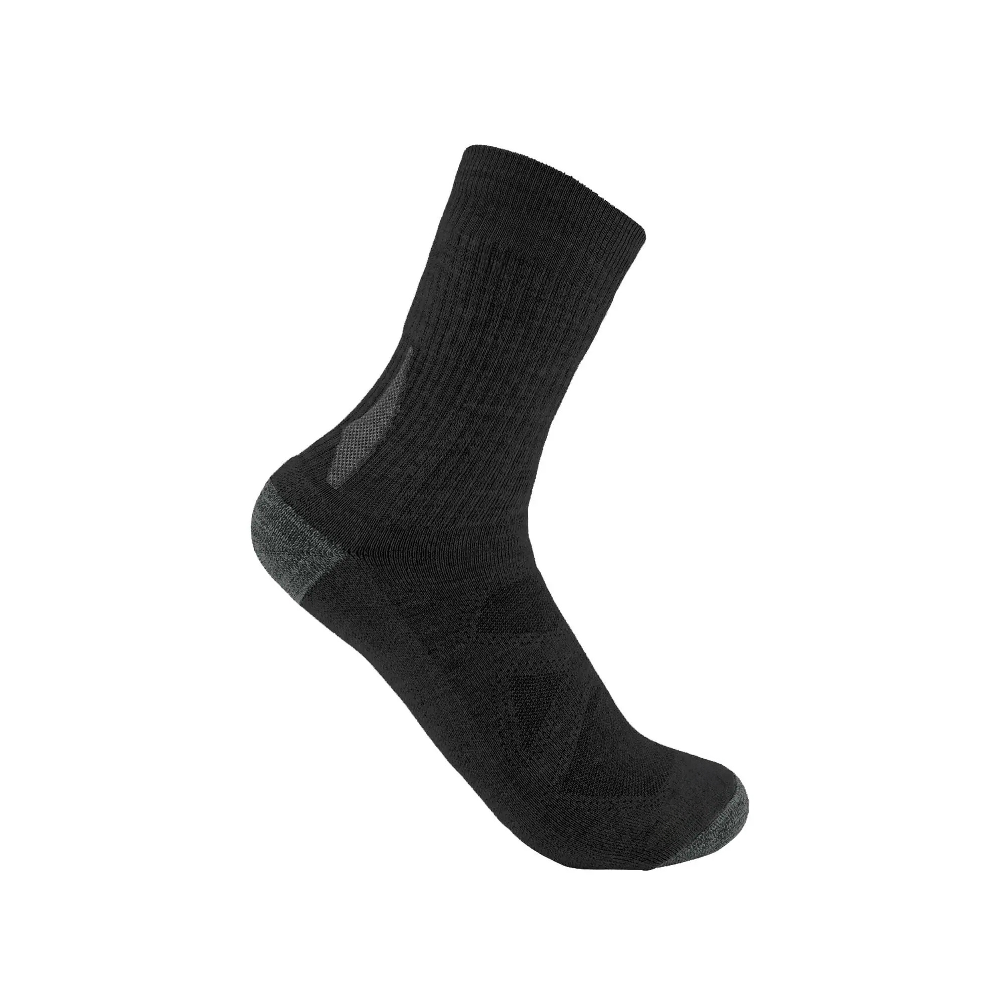 Heavyweight Merino Wool Blend Short Crew Sock