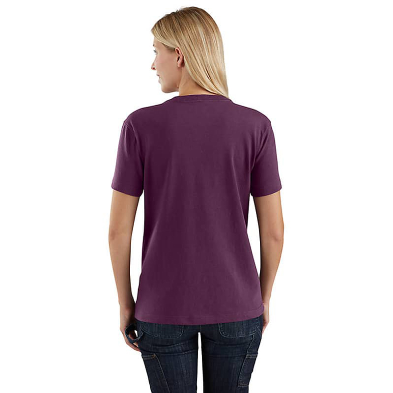 Women's Loose Fit Heavyweight Short-Sleeve Pocket T-Shirt