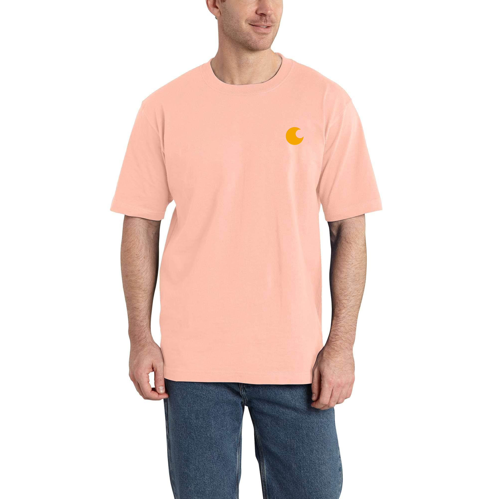 Loose Fit Heavyweight Short-Sleeve Logo Graphic T-Shirt