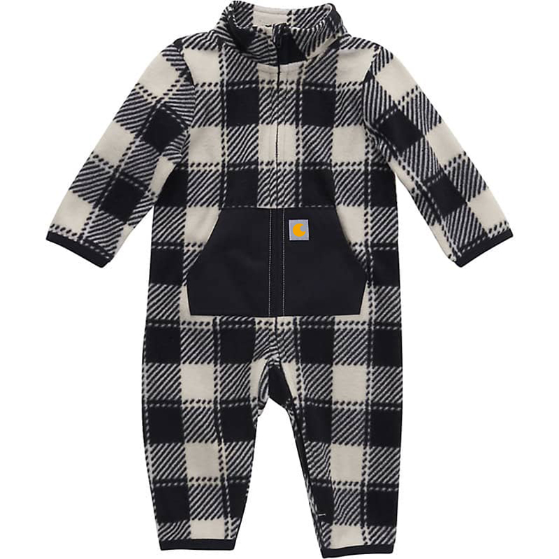 Boys' Long-Sleeve Printed Zip-Front Coverall (Infant)