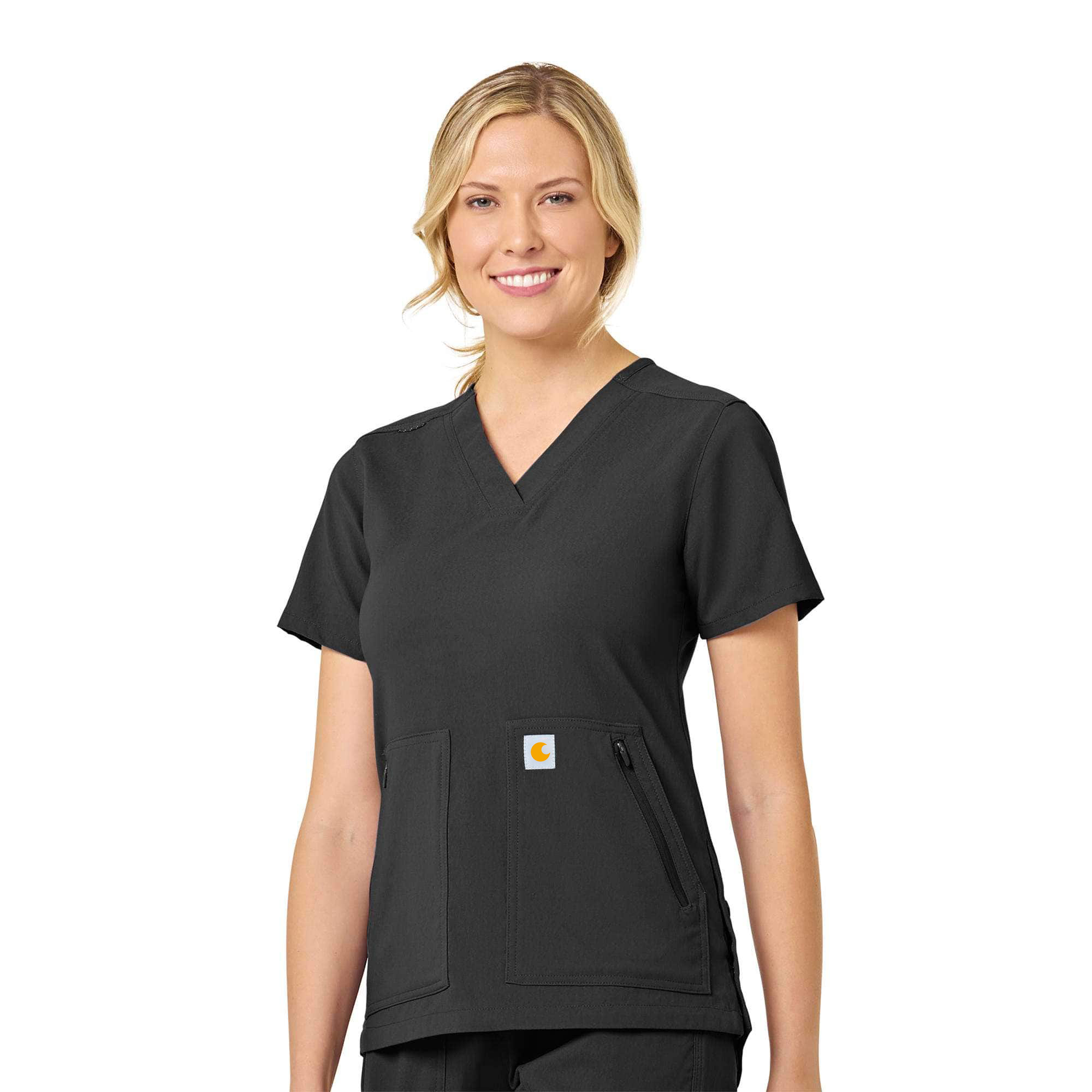 Women's Rugged Flex Peak 4-Pocket V-Neck Scrub Top