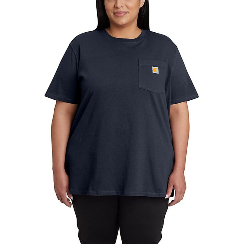 Women's Loose Fit Heavyweight Short-Sleeve Pocket T-Shirt