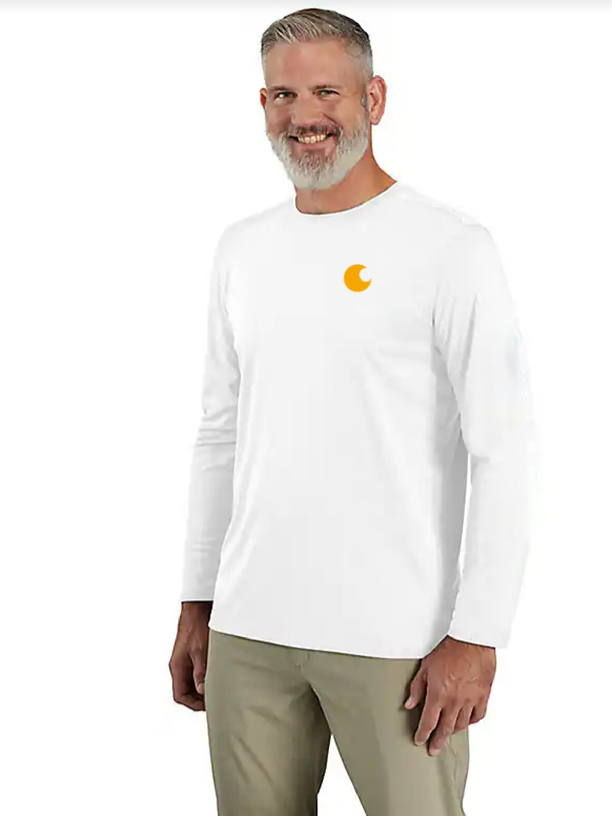 Force Sun Defender Lightweight Long-Sleeve Logo Graphic T-Shirt