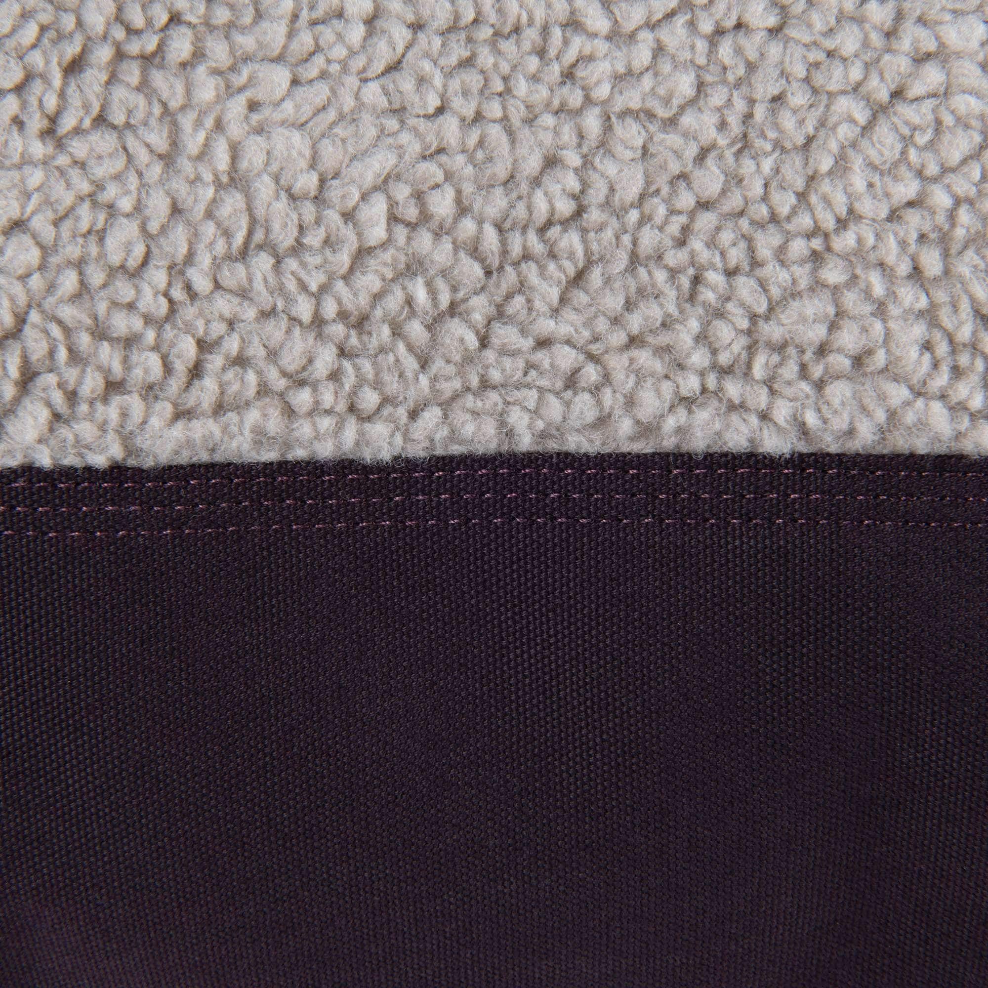 Large Firm Duck Sherpa Top Dog Bed