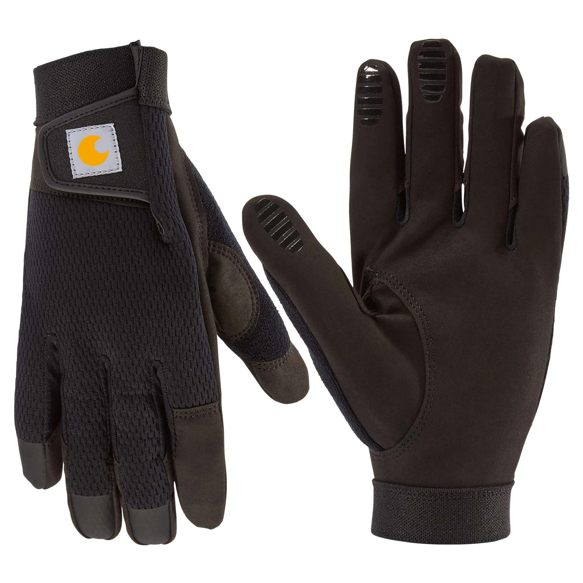 Men's Synthetic Leather High Dexterity Touch Sensitive Secure Grip Cuff Glove