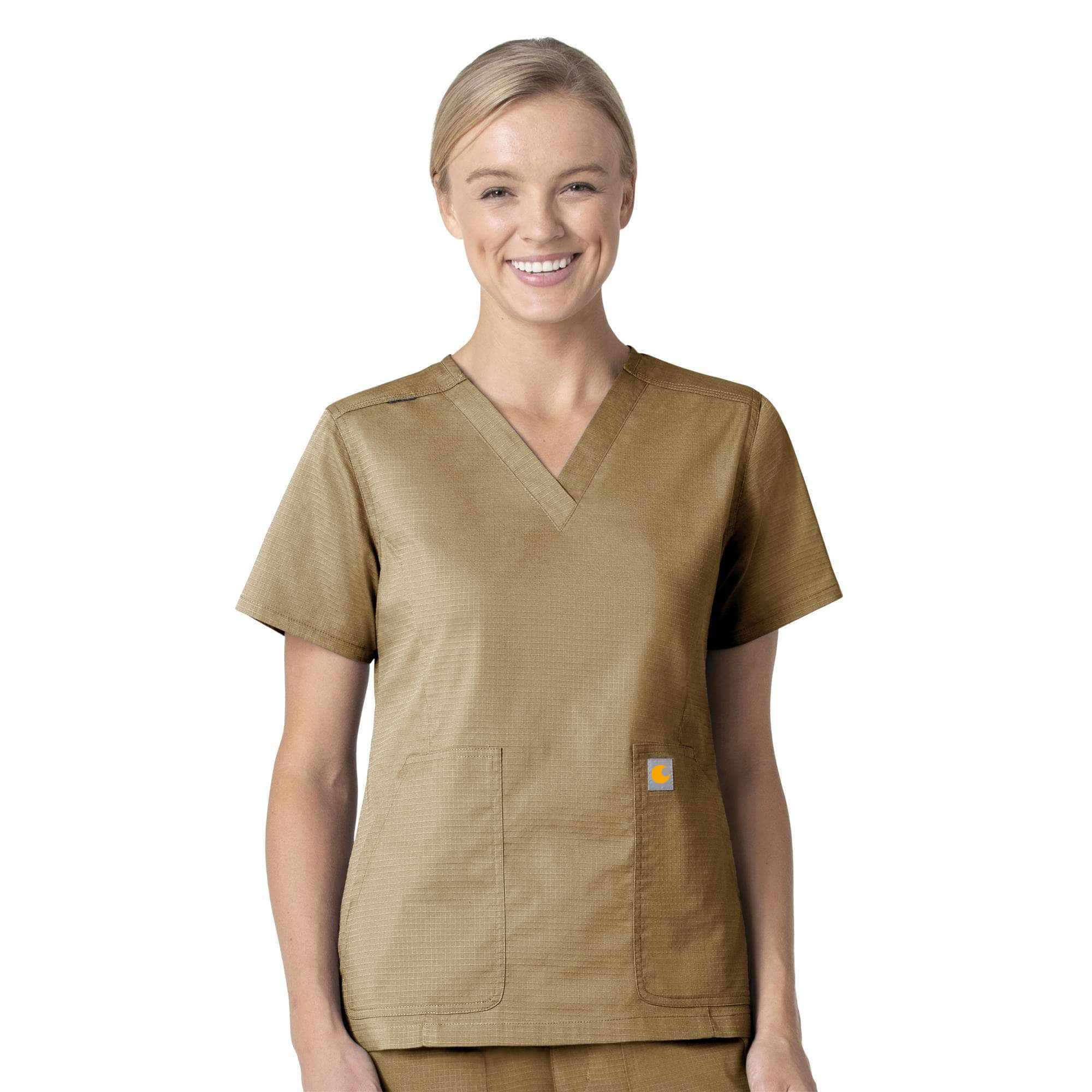 Women's Rugged Flex? Ripstop V-Neck Scrub Top
