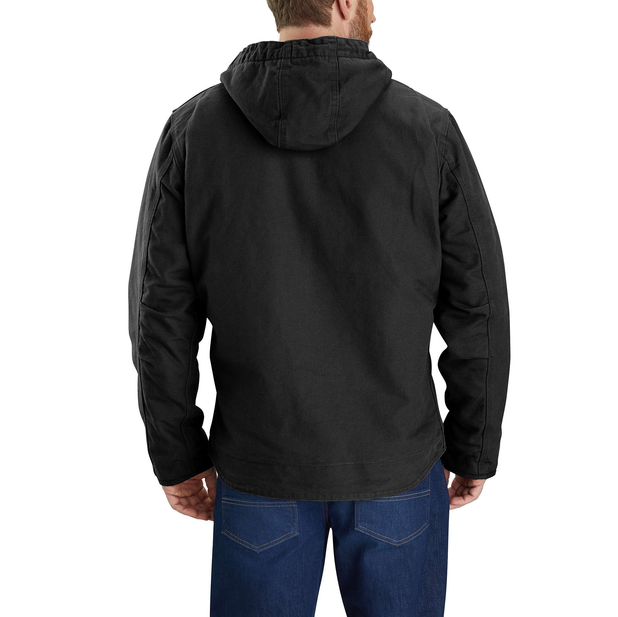 Men's Sherpa-Lined Jacket - Relaxed Fit - Washed Duck - 3 Warmest Rating