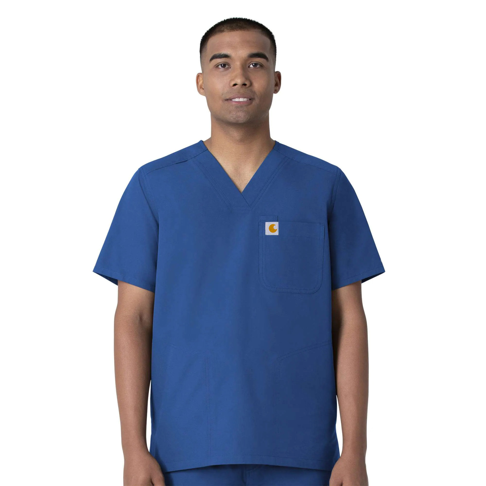 Force Essentials V-Neck Shirttail Scrub Top