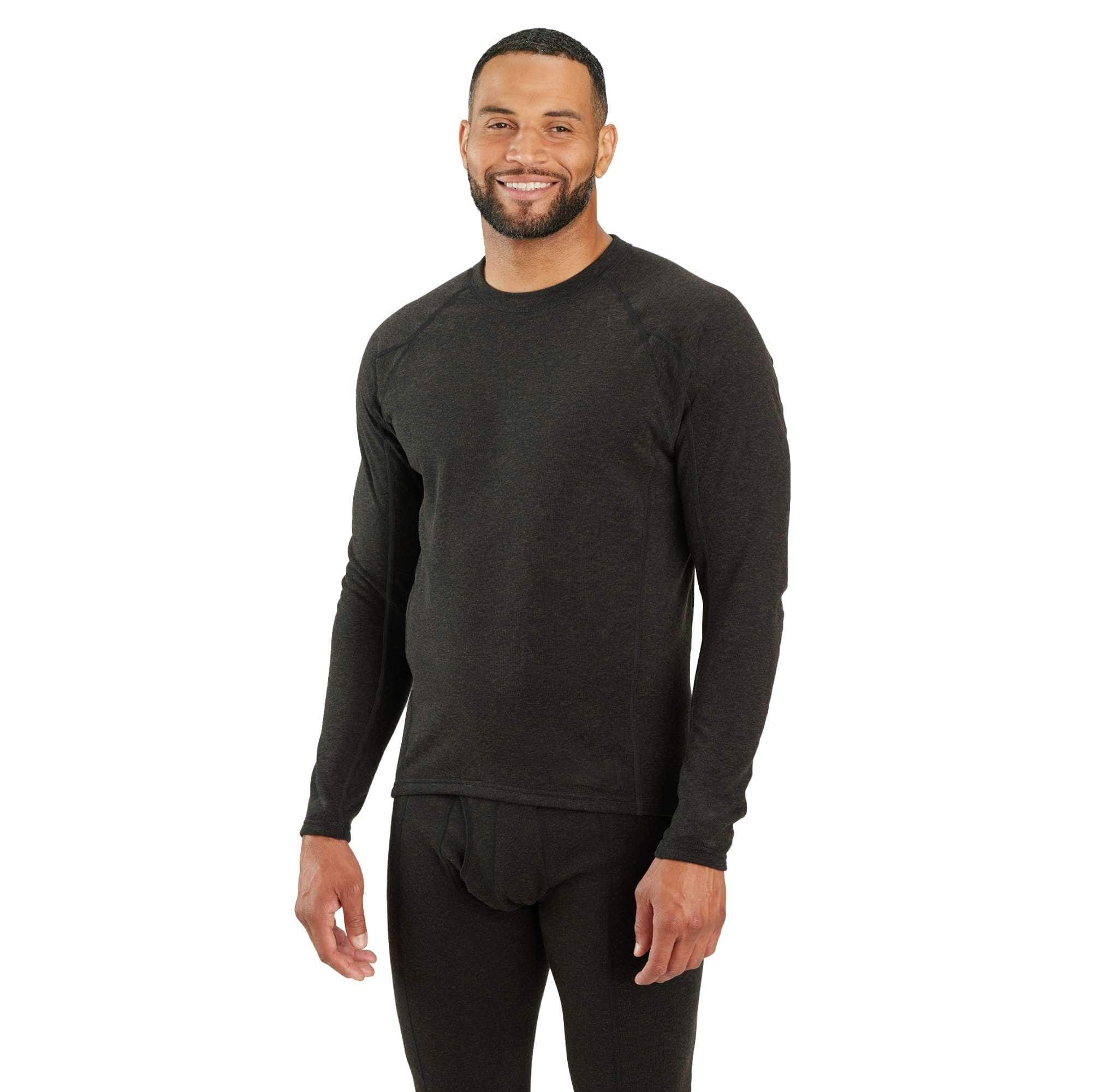 Men's Base Layer Thermal Shirt - Carhartt Force - Heavyweight - Synthetic Wool-Blend Fleece