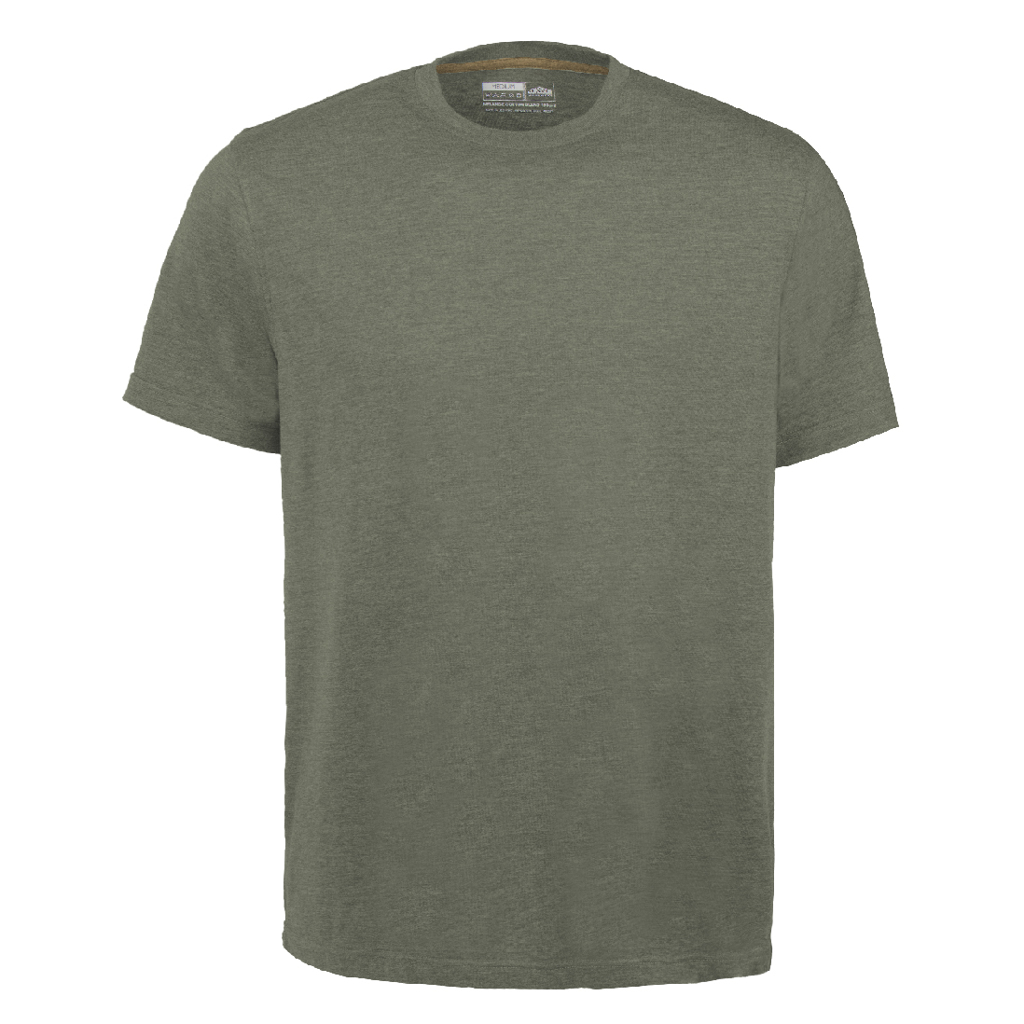 Mélange Combed Cotton Blend Tee Shirt