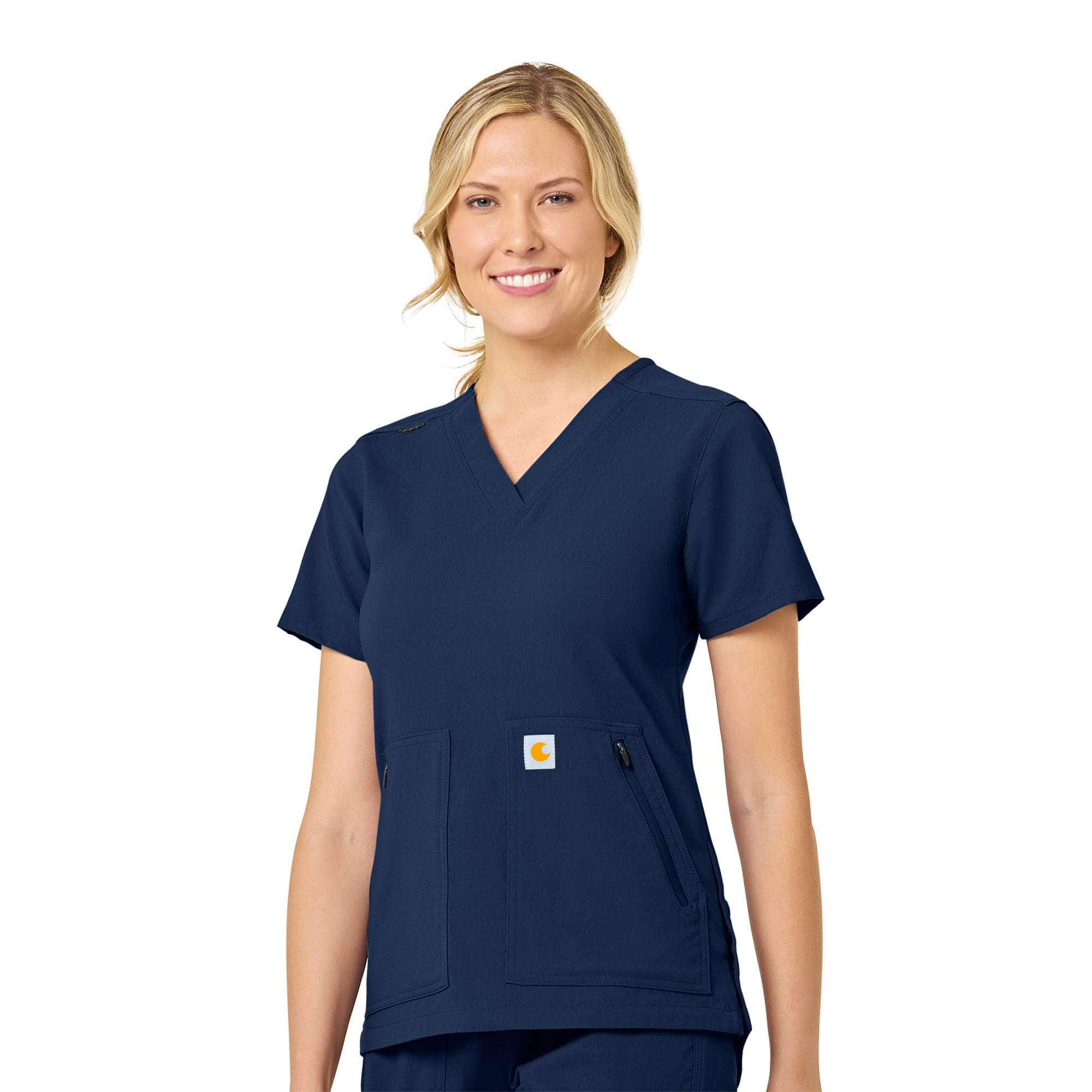 Women's Rugged Flex Peak 4-Pocket V-Neck Scrub Top