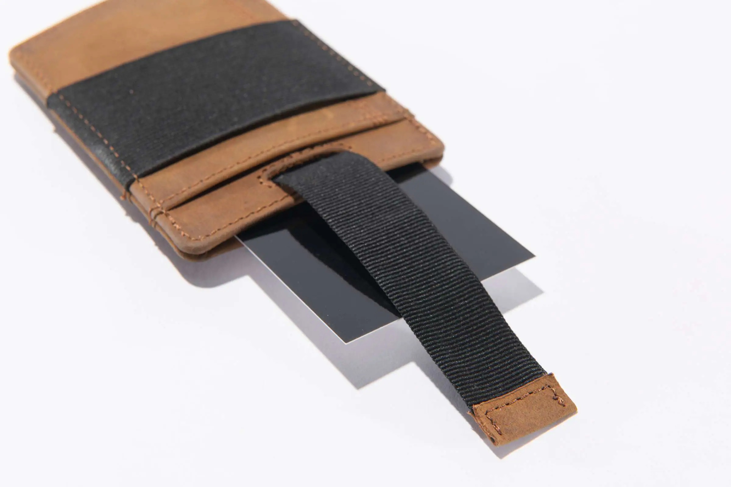 Saddle Leather Front Pocket Wallet