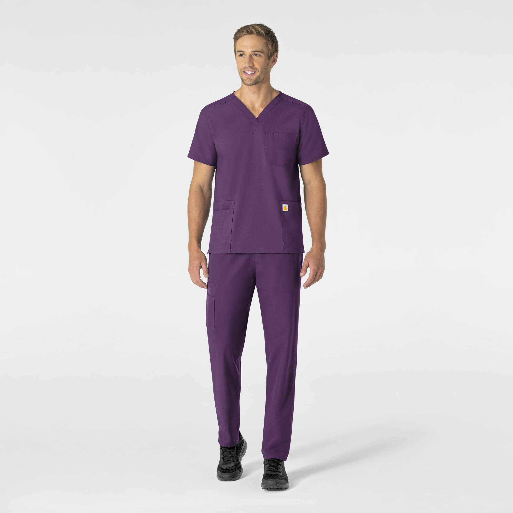 Unisex Force Essentials V-Neck 6-Pocket Scrub Top