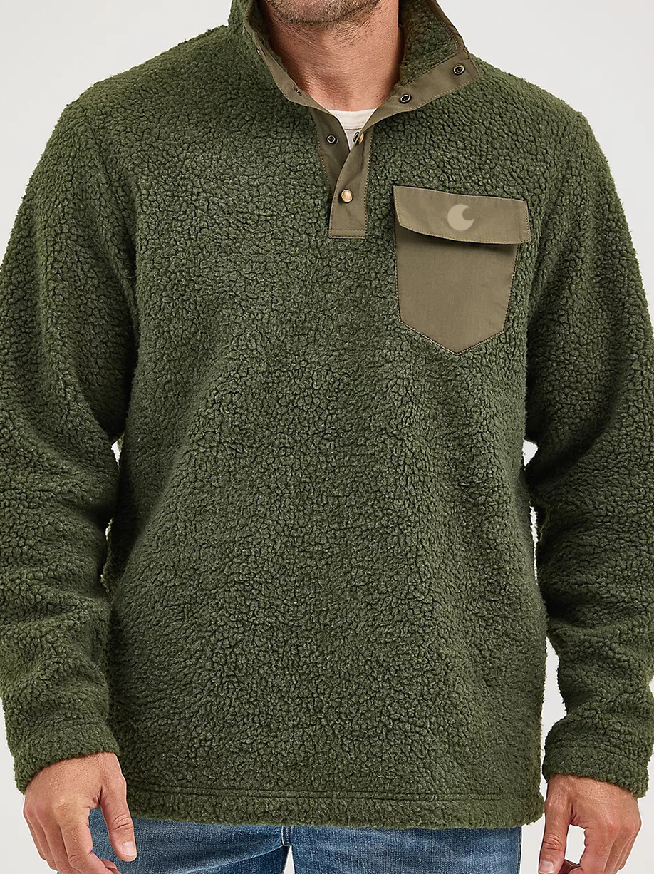 Men's Quarter Snap Sherpa Pullover
