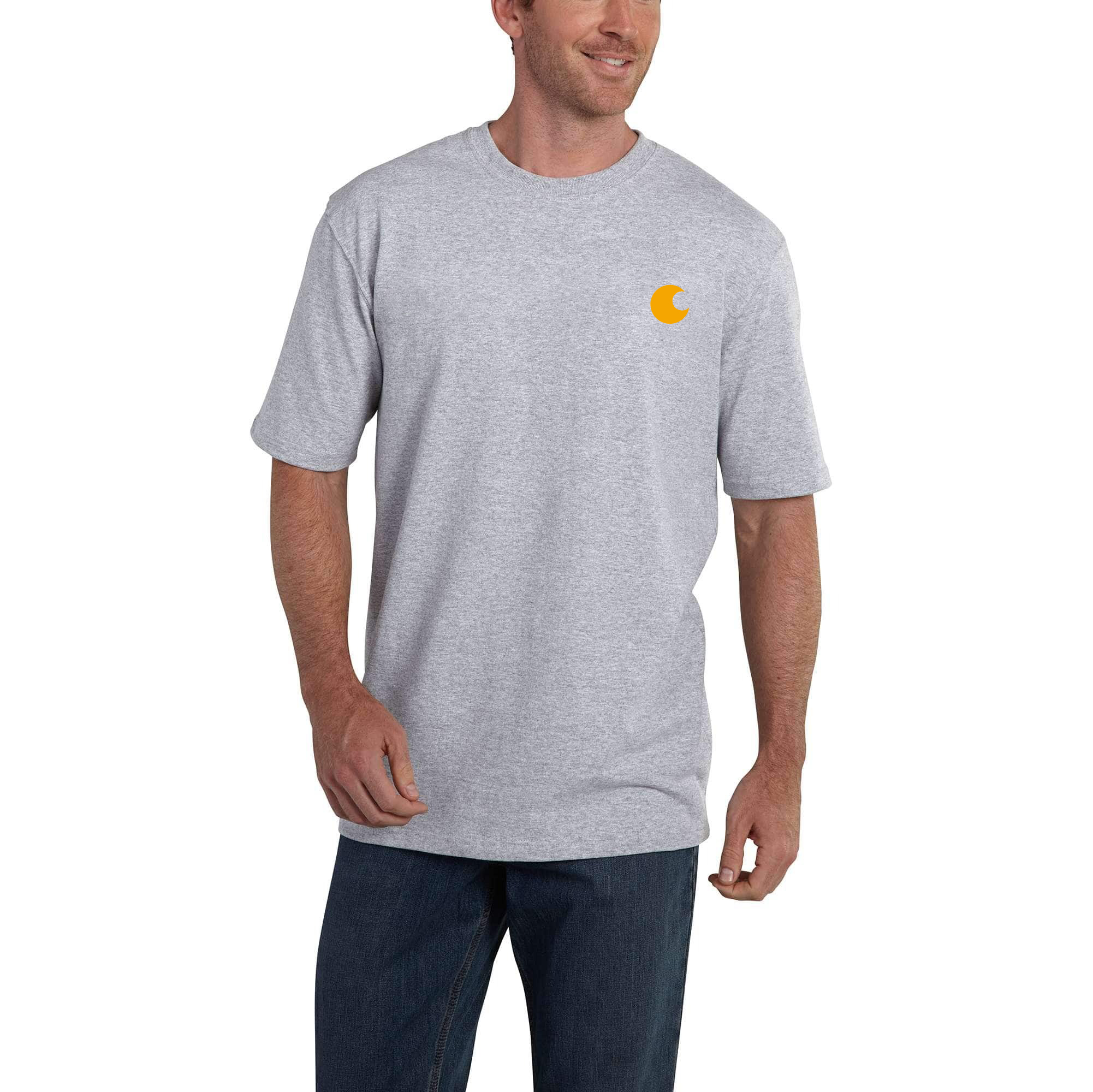 Loose Fit Heavyweight Short-Sleeve Logo Graphic T-Shirt