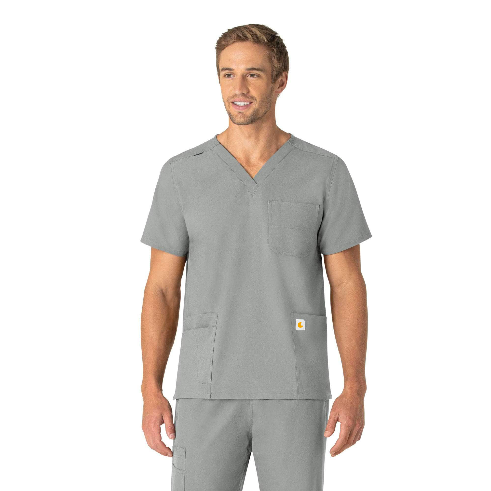 Unisex Force Essentials V-Neck 6-Pocket Scrub Top