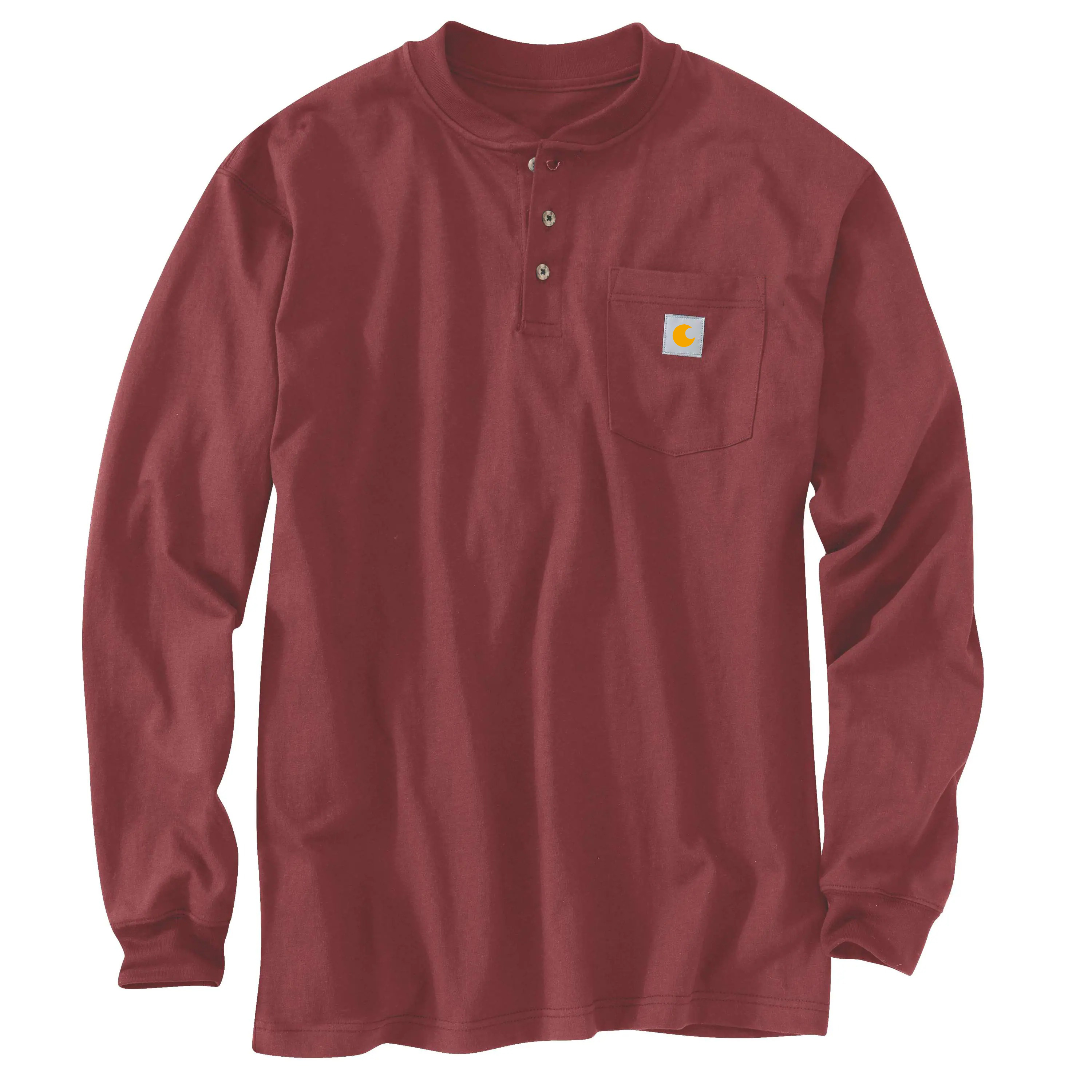 Flame-Resistant Force Cotton Long-Sleeve Henley