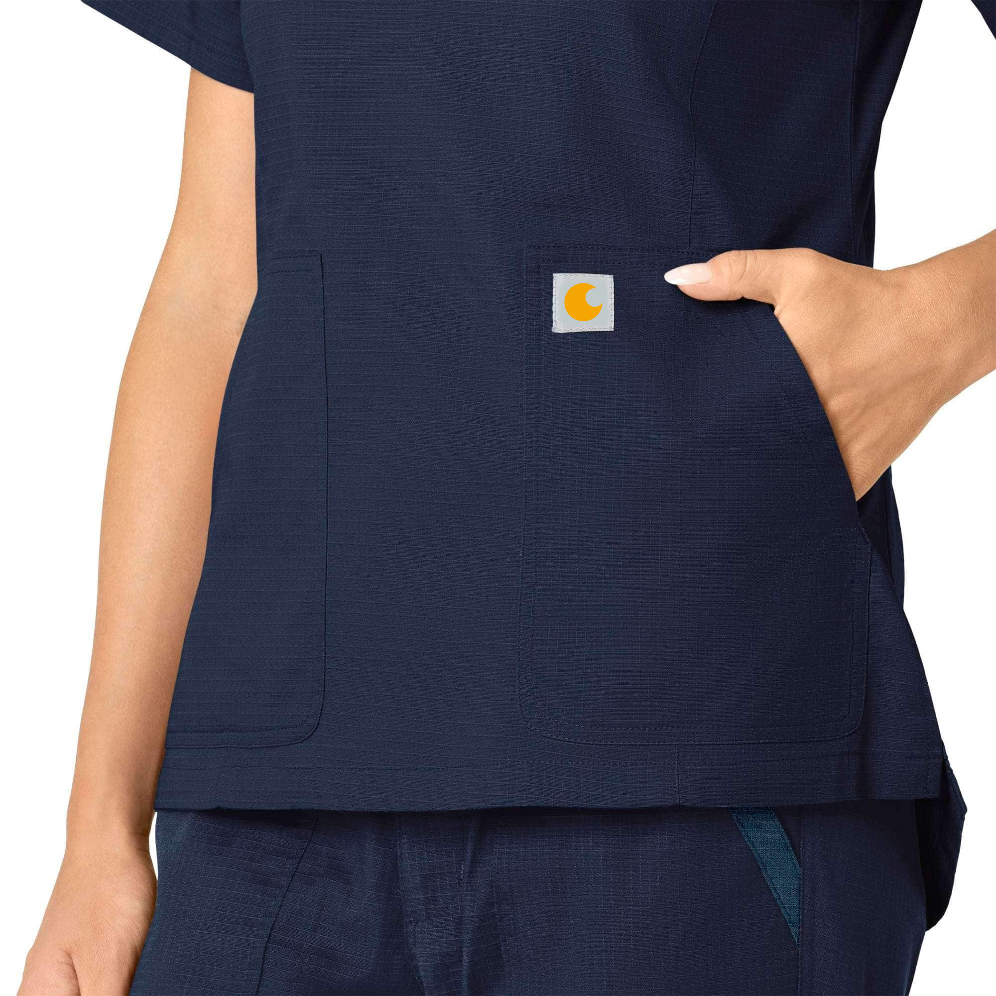 Women's Rugged Flex Ripstop V-Neck Scrub Top