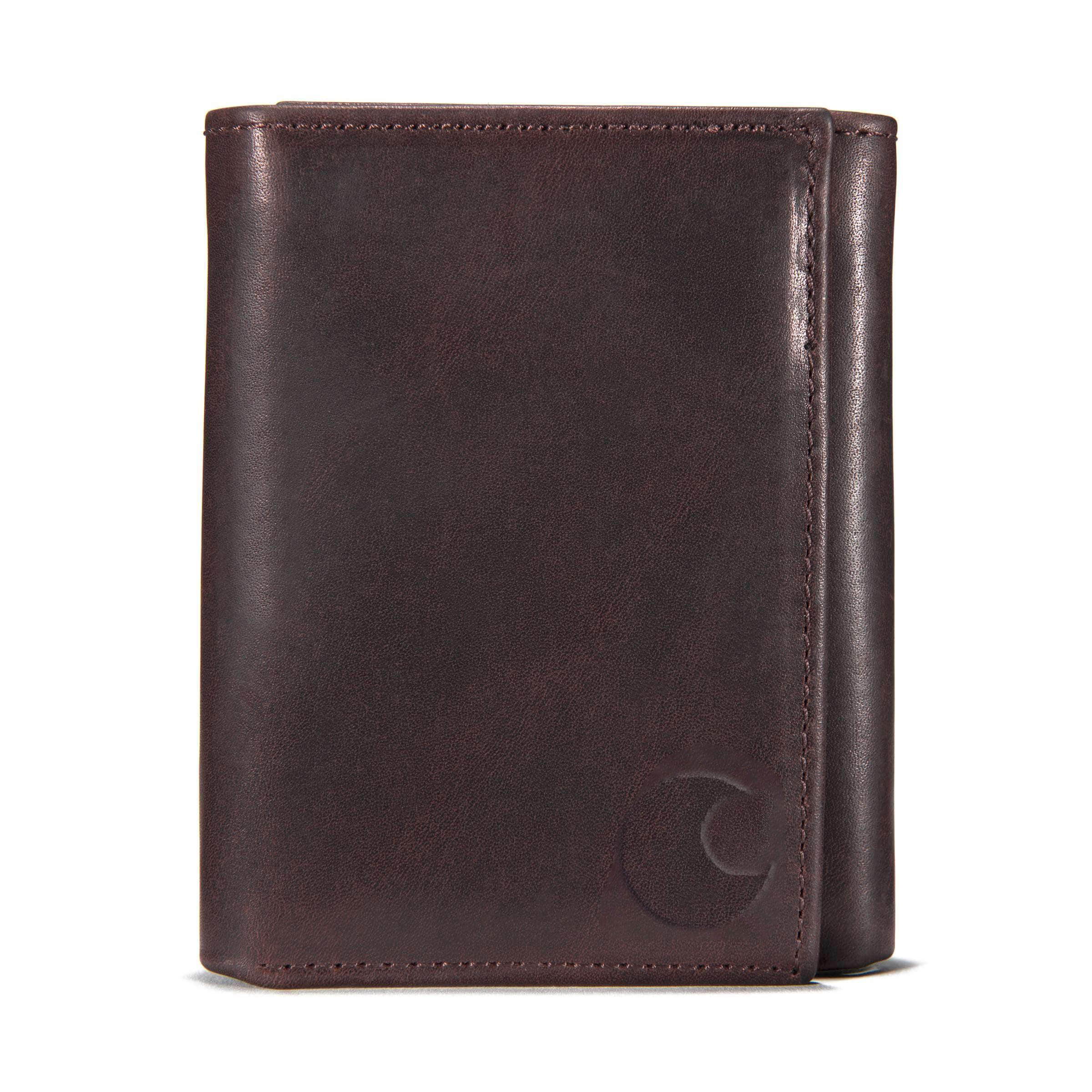 Oil Tan Trifold Wallet