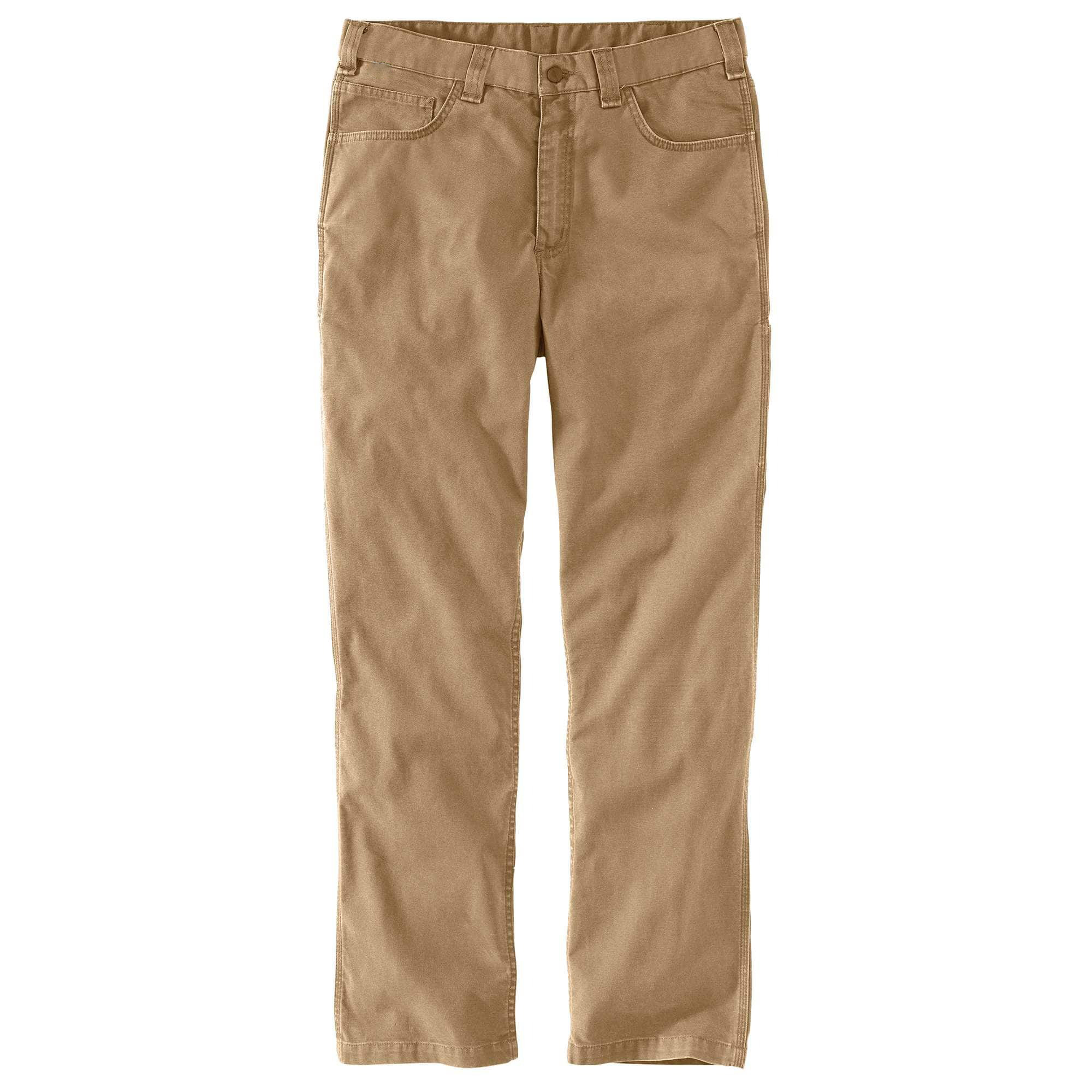 Flame-Resistant Rugged Flex Relaxed Fit Canvas Five-Pocket Work Pant
