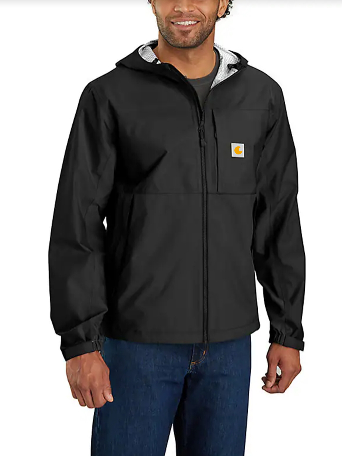 Men's Storm Defender Waterproof Jacket - Relaxed Fit - Lightweight Packable