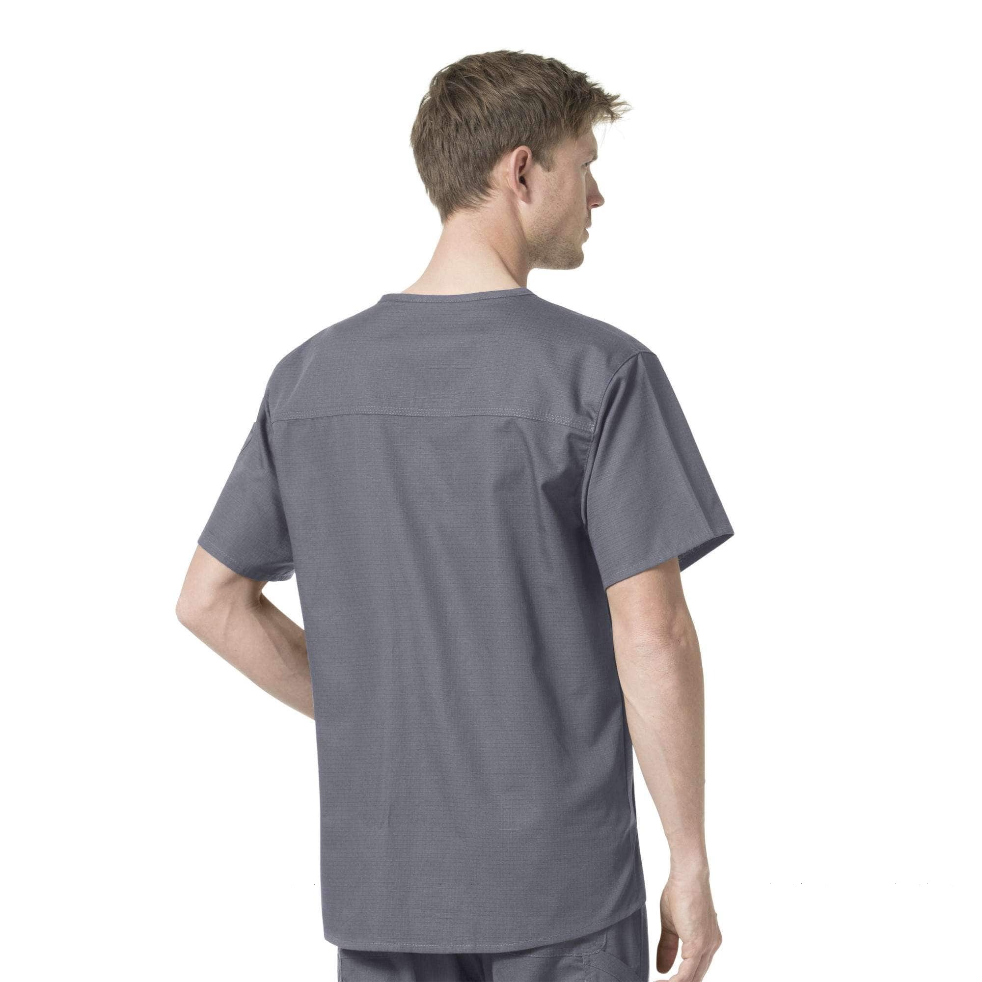 Rugged Flex Ripstop Chest Pocket Scrub Top