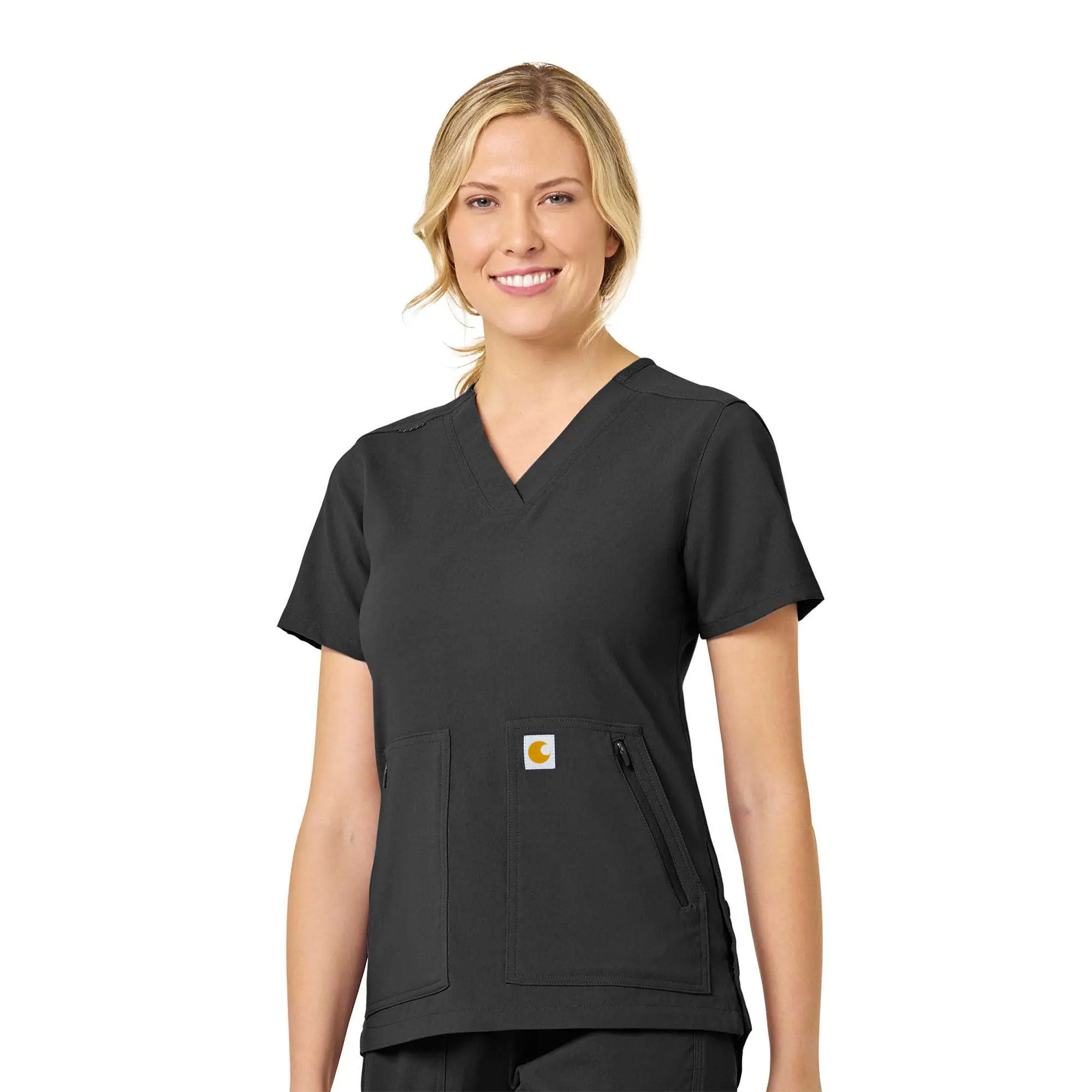 Women's Rugged Flex Peak 4-Pocket V-Neck Scrub Top
